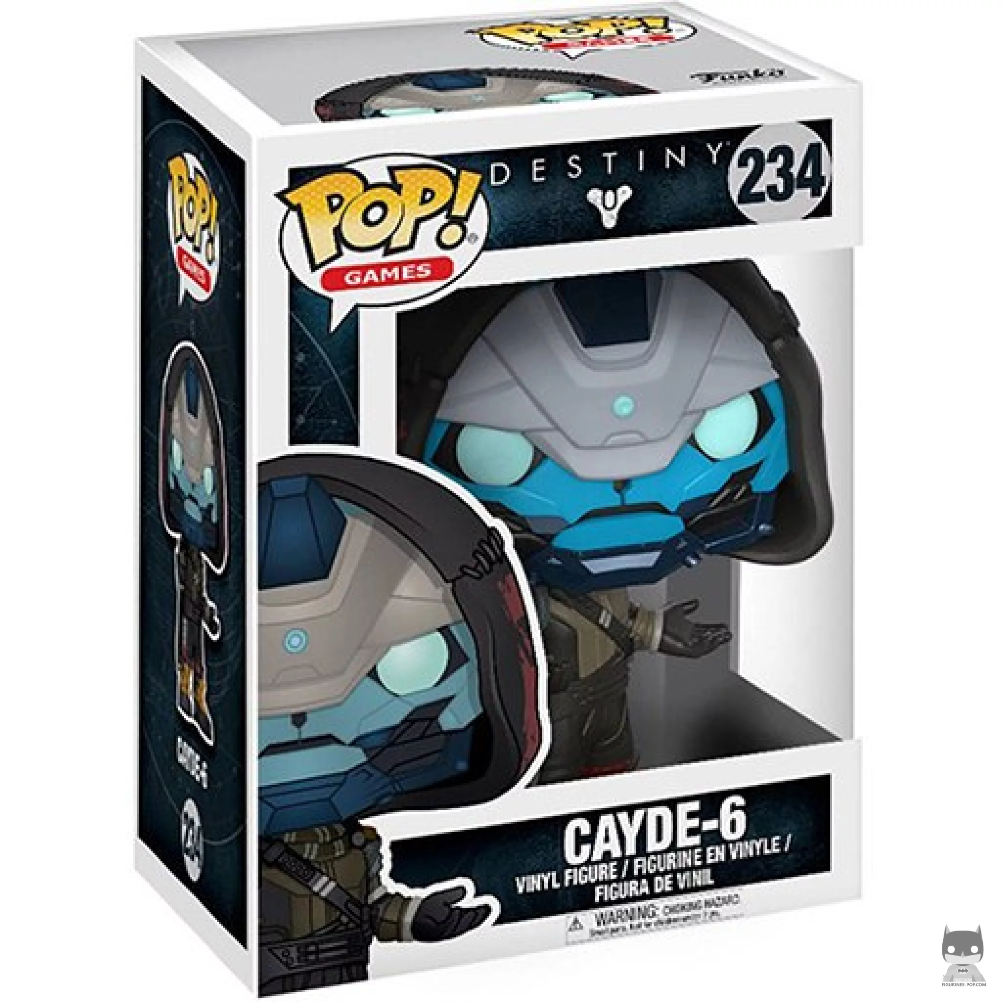 Cayde-6 Funko Pop! figure in its box