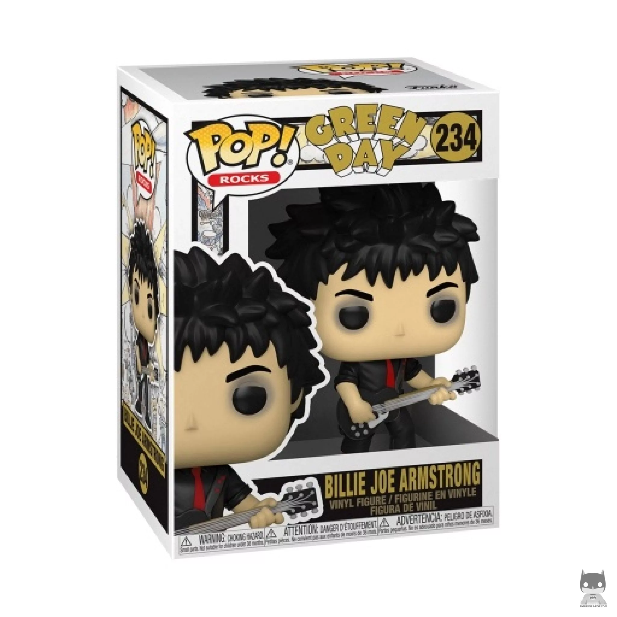 Billie Joe Armstrong Funko Pop! figure in its box
