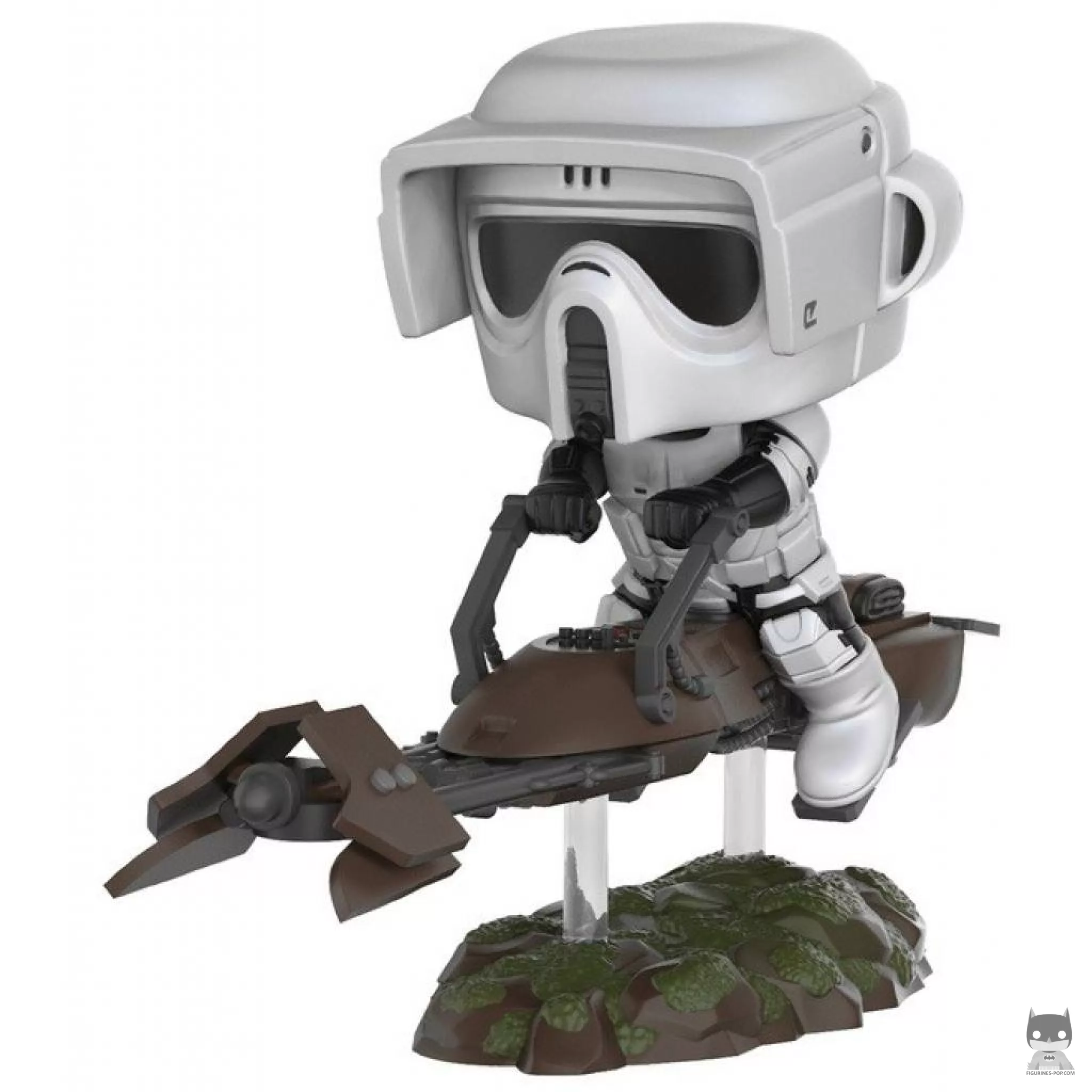 Scout Trooper with Speeder Bike Funko Pop! figure (Star Wars: Episode VI, Return of the Jedi)