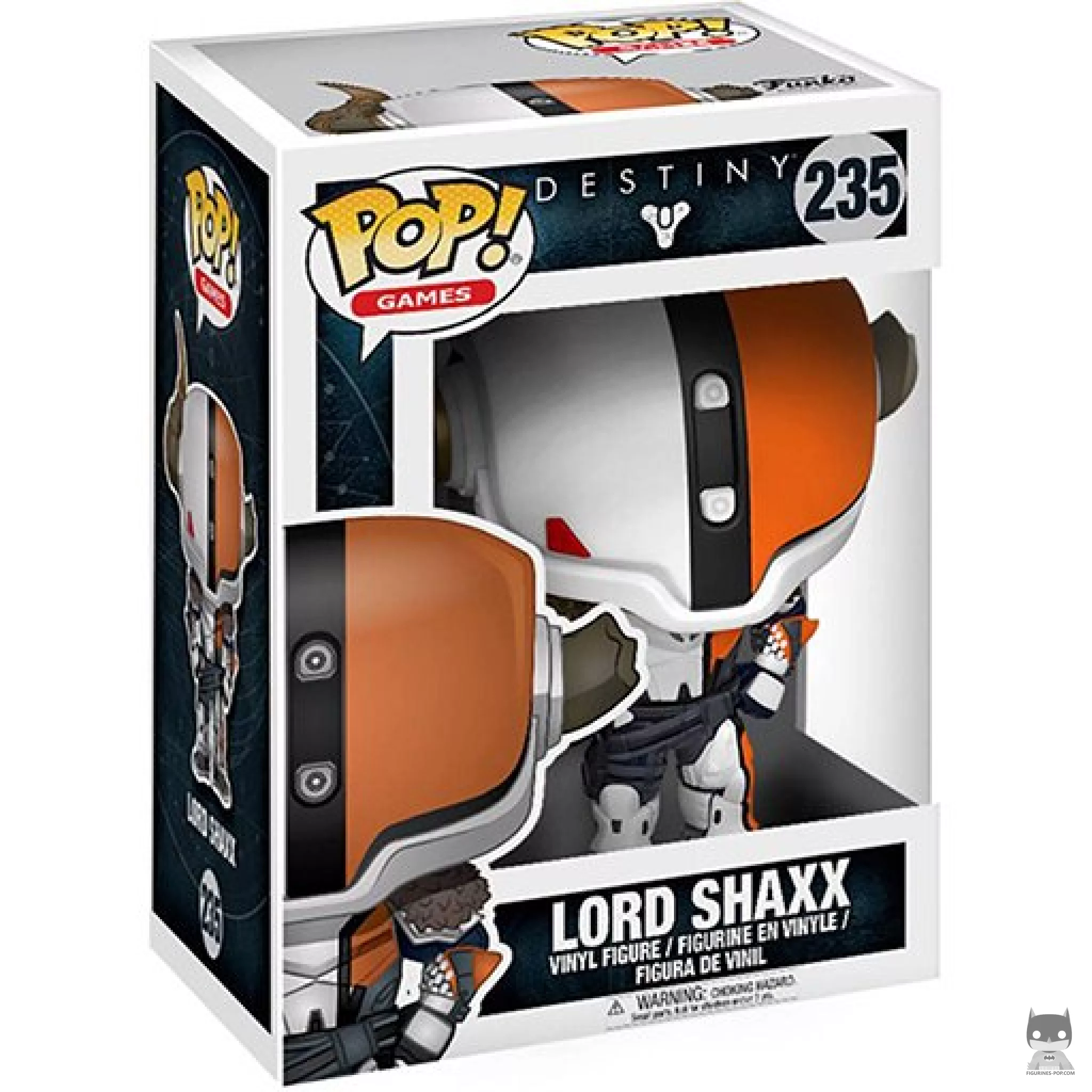 Lord Shaxx Funko Pop! figure in its box
