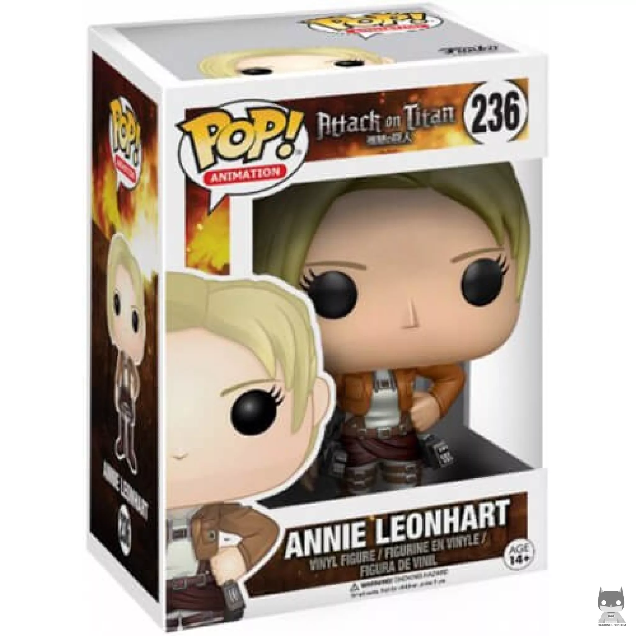 Annie Leonhart Funko Pop! figure in its box