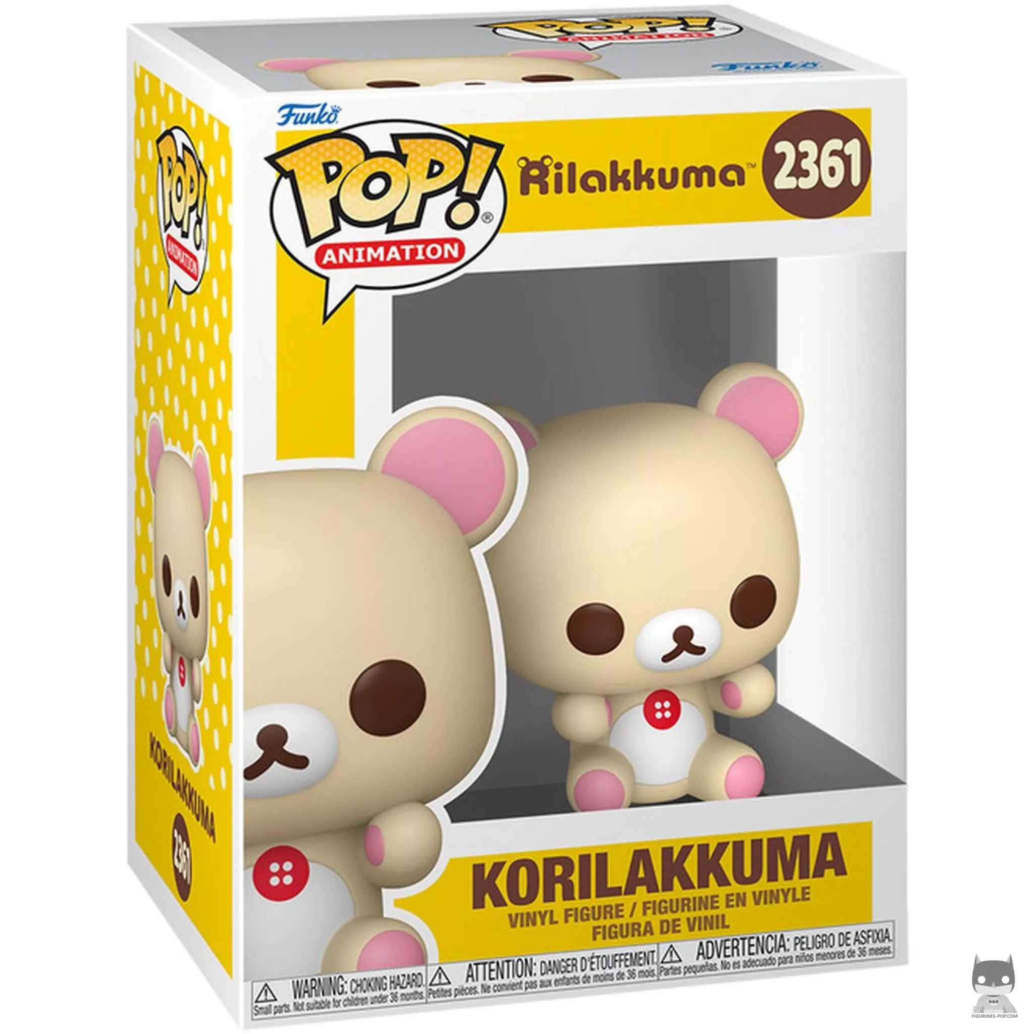 Korilakkuma Funko Pop! figure in its box