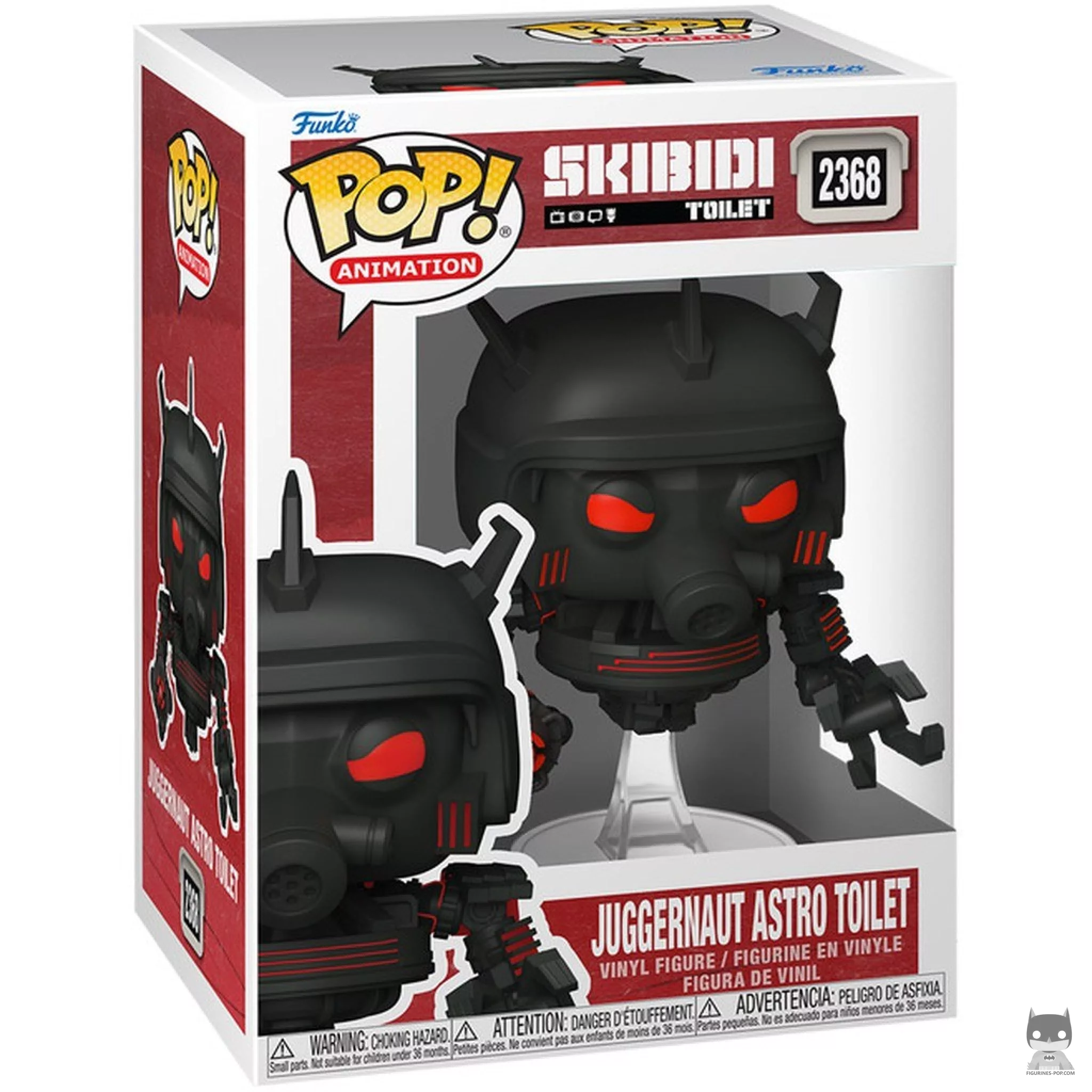 Juggernaut Astro Toilet Funko Pop! figure in its box