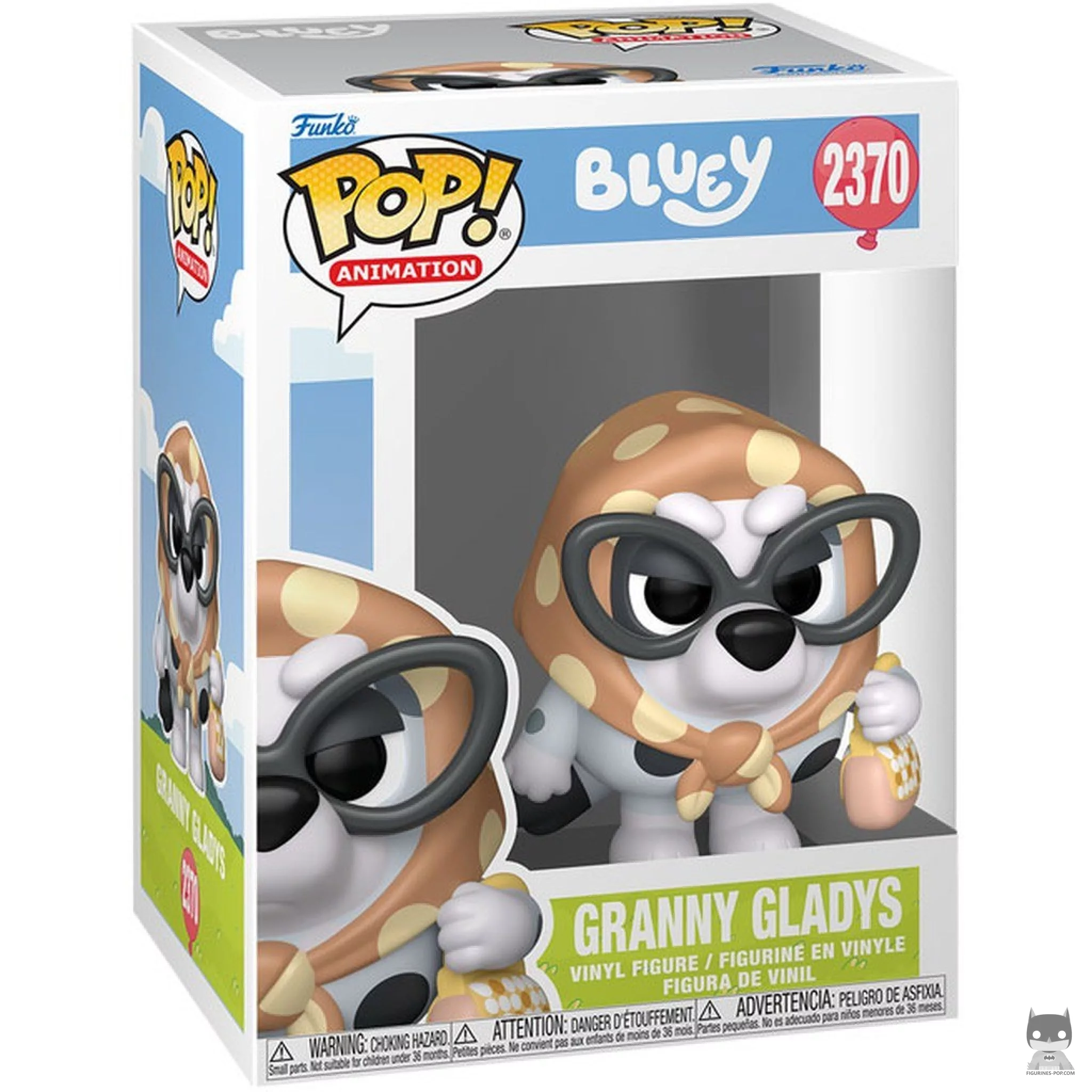 Granny Gladys Funko Pop! figure in its box