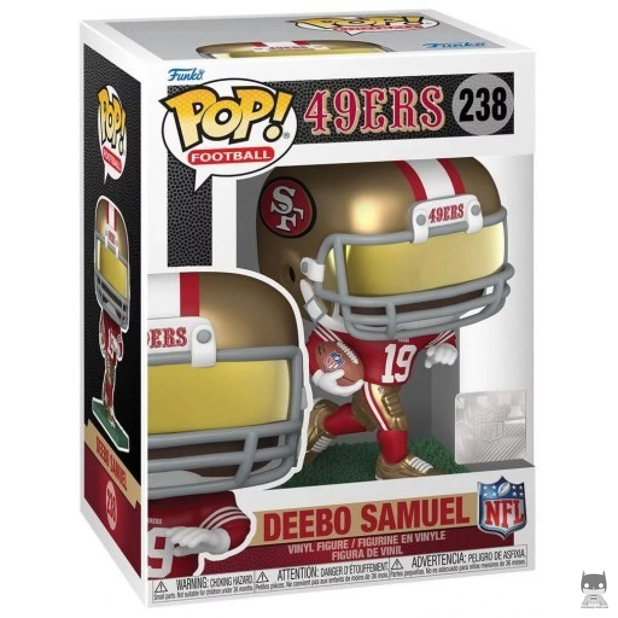 Debo Samuel Funko Pop! figure in its box