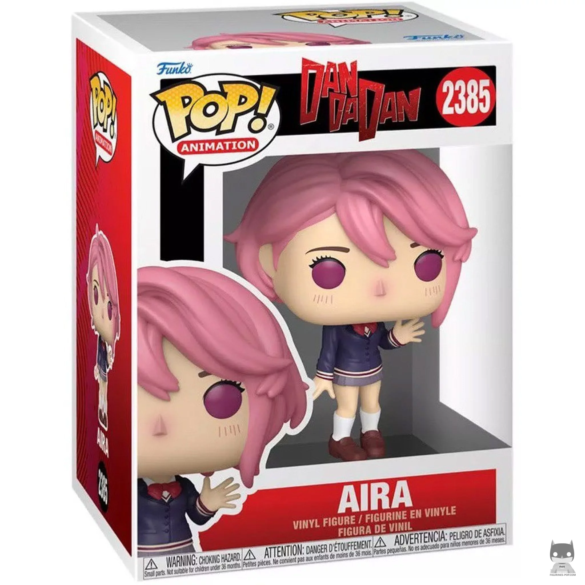 Aira Funko Pop! figure in its box