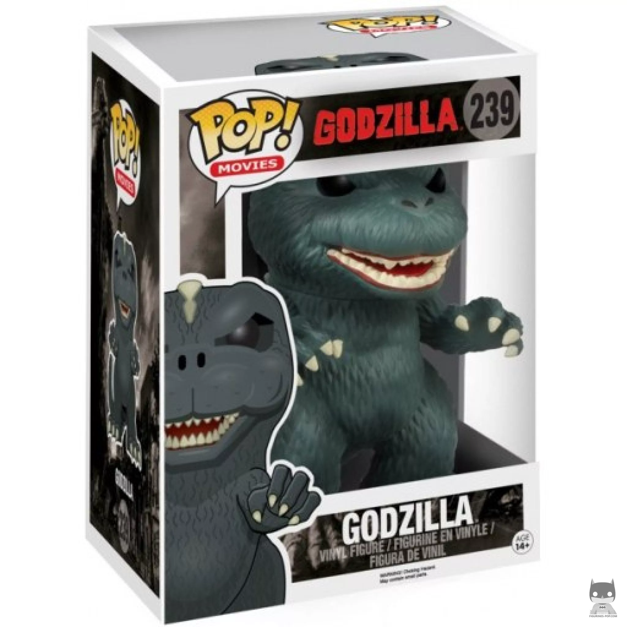Godzilla (Supersized) Funko Pop! figure in its box