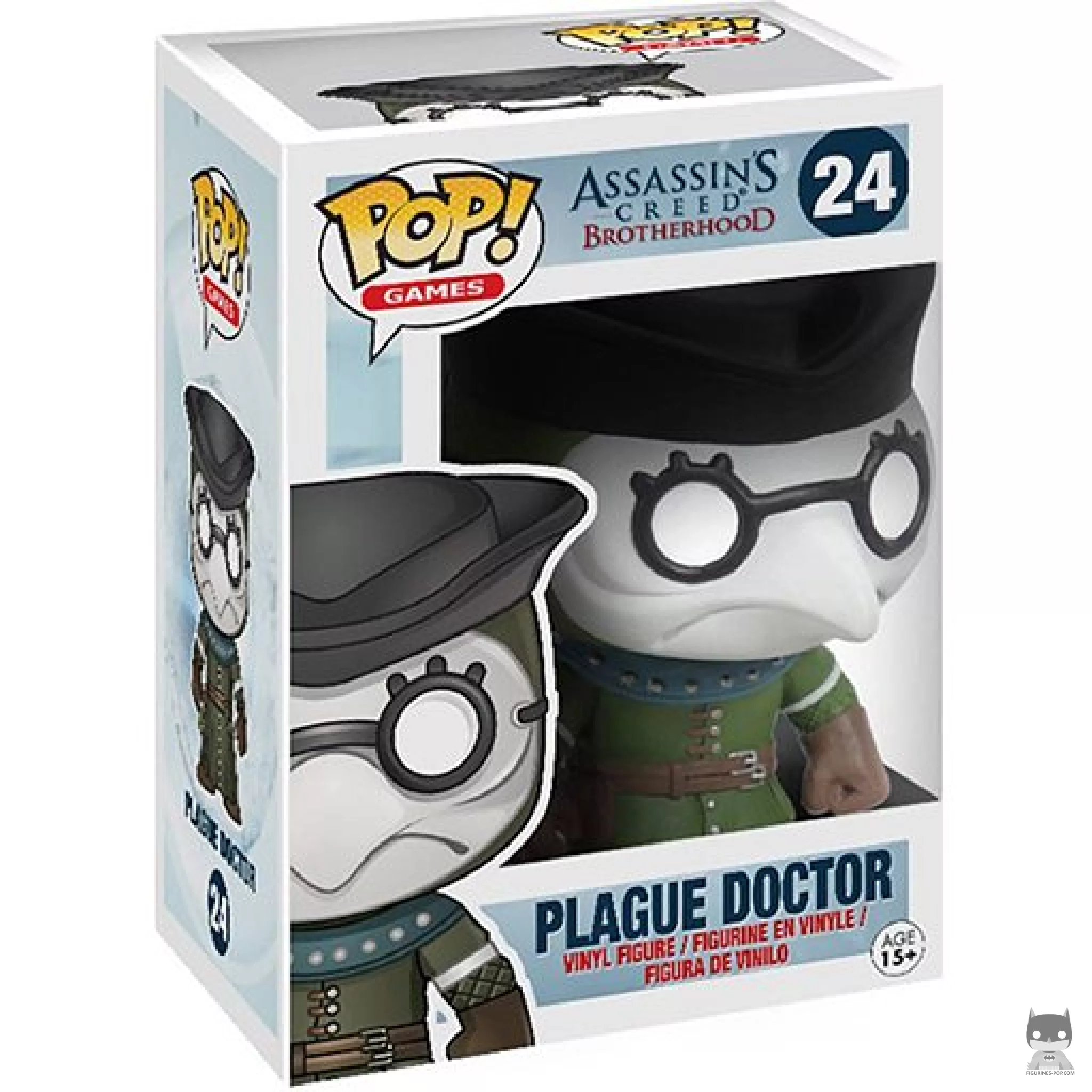 Plague Doctor Funko Pop! figure in its box