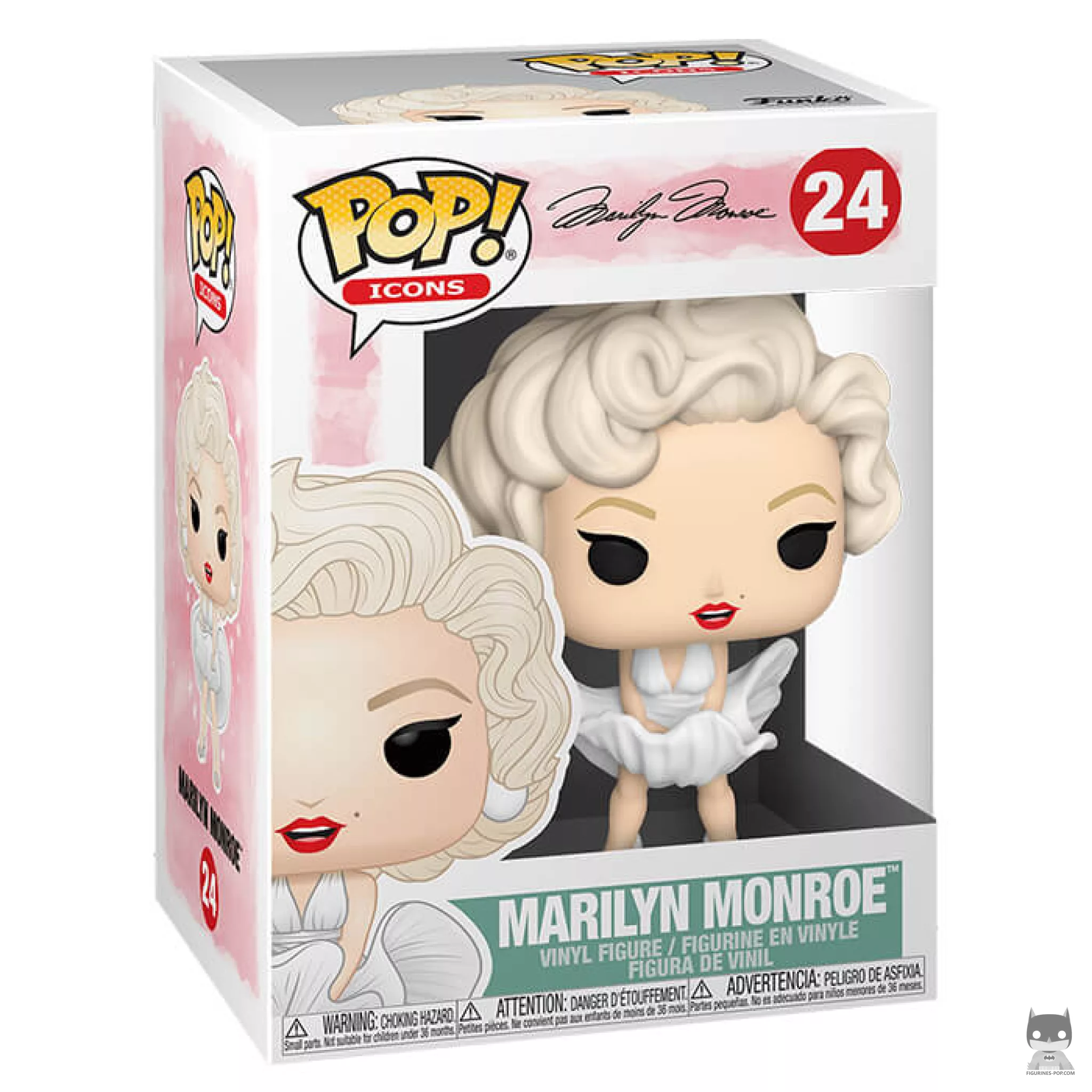 Marilyn Monroe Funko Pop! figure in its box
