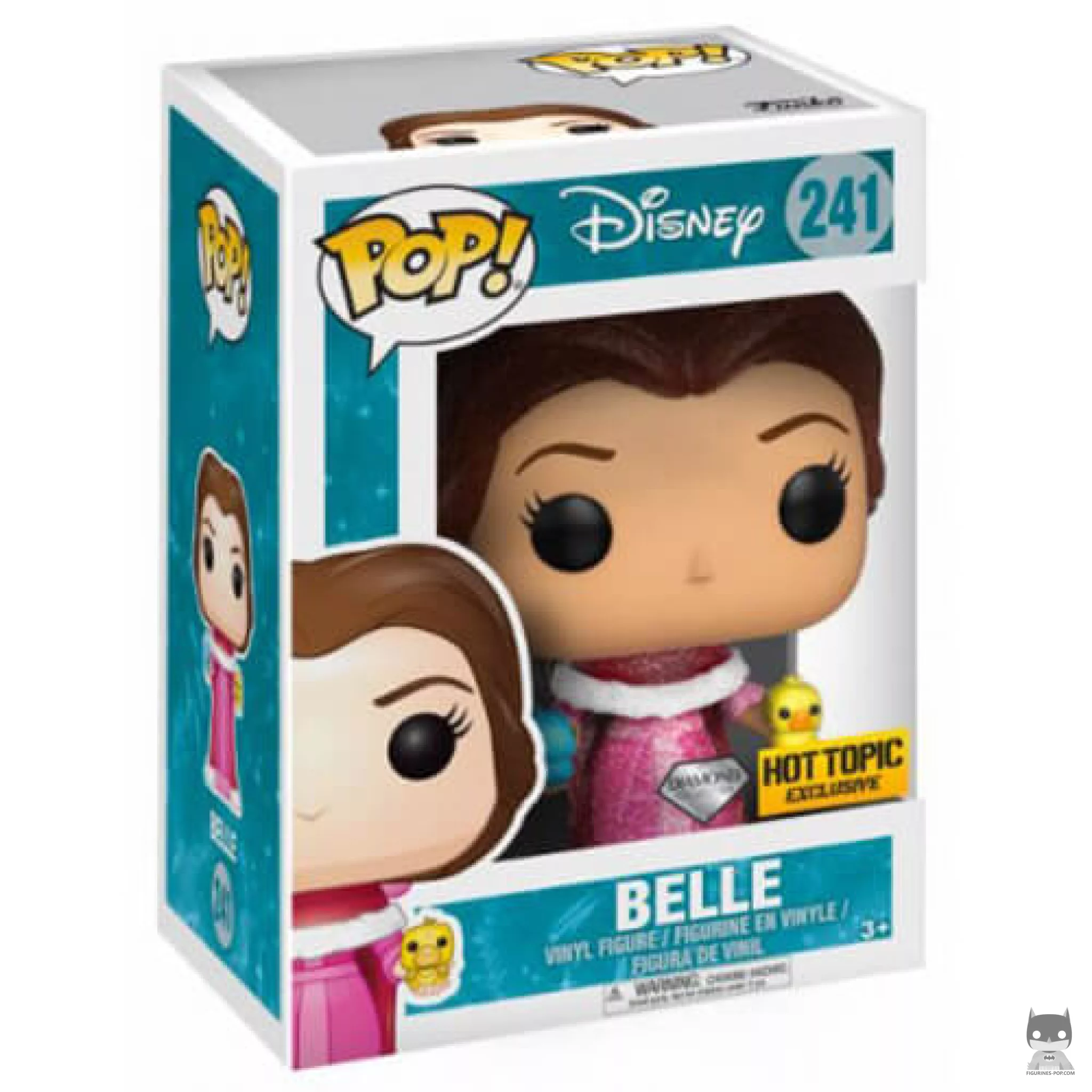 Belle with birds (Diamond Glitter) Funko Pop! figure in its box