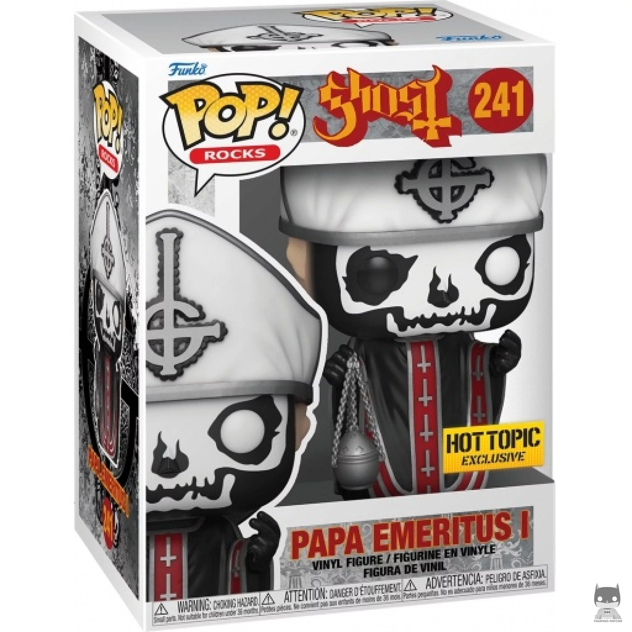 Papa Emeritus I Funko Pop! figure in its box