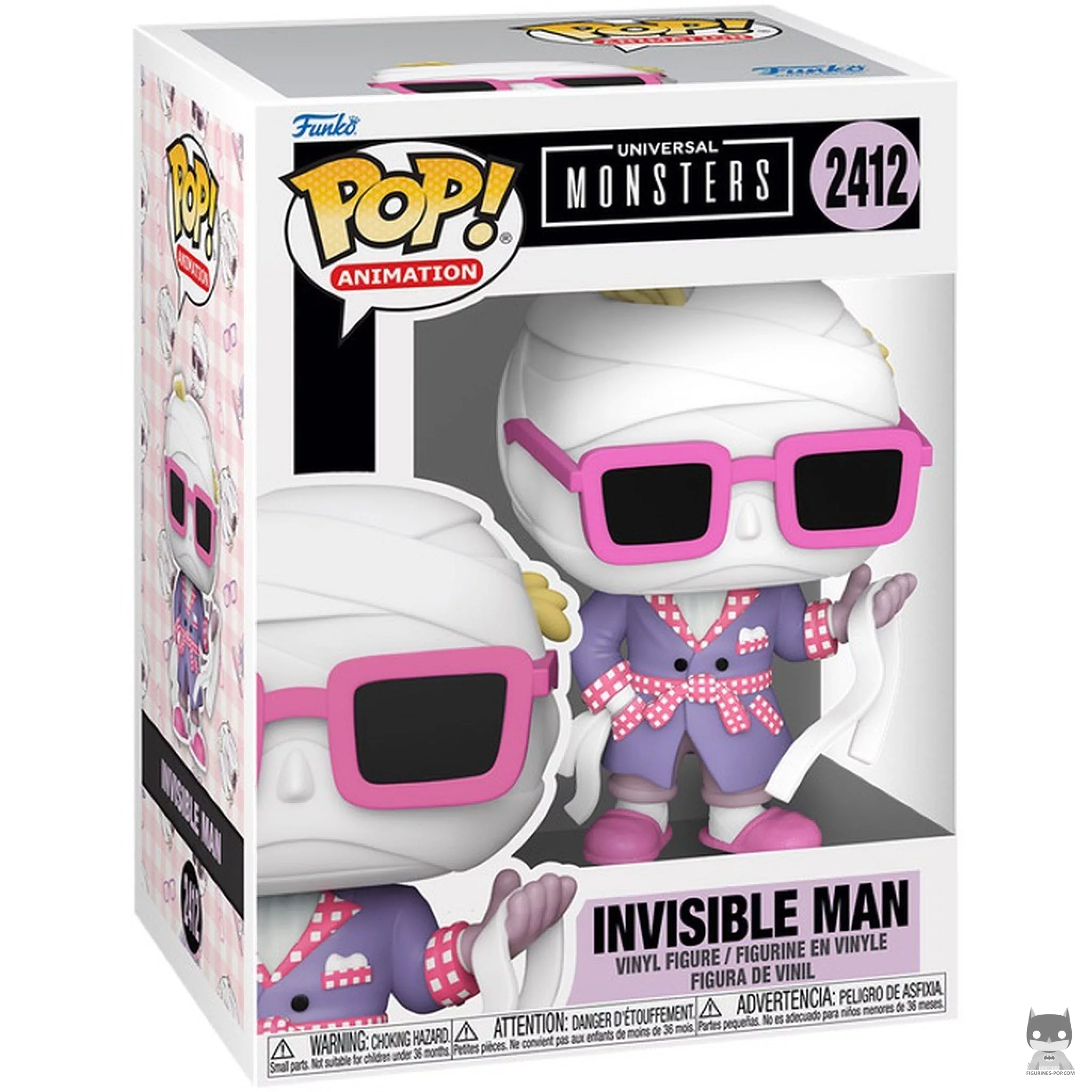 Invisible Man (Anime) Funko Pop! figure in its box