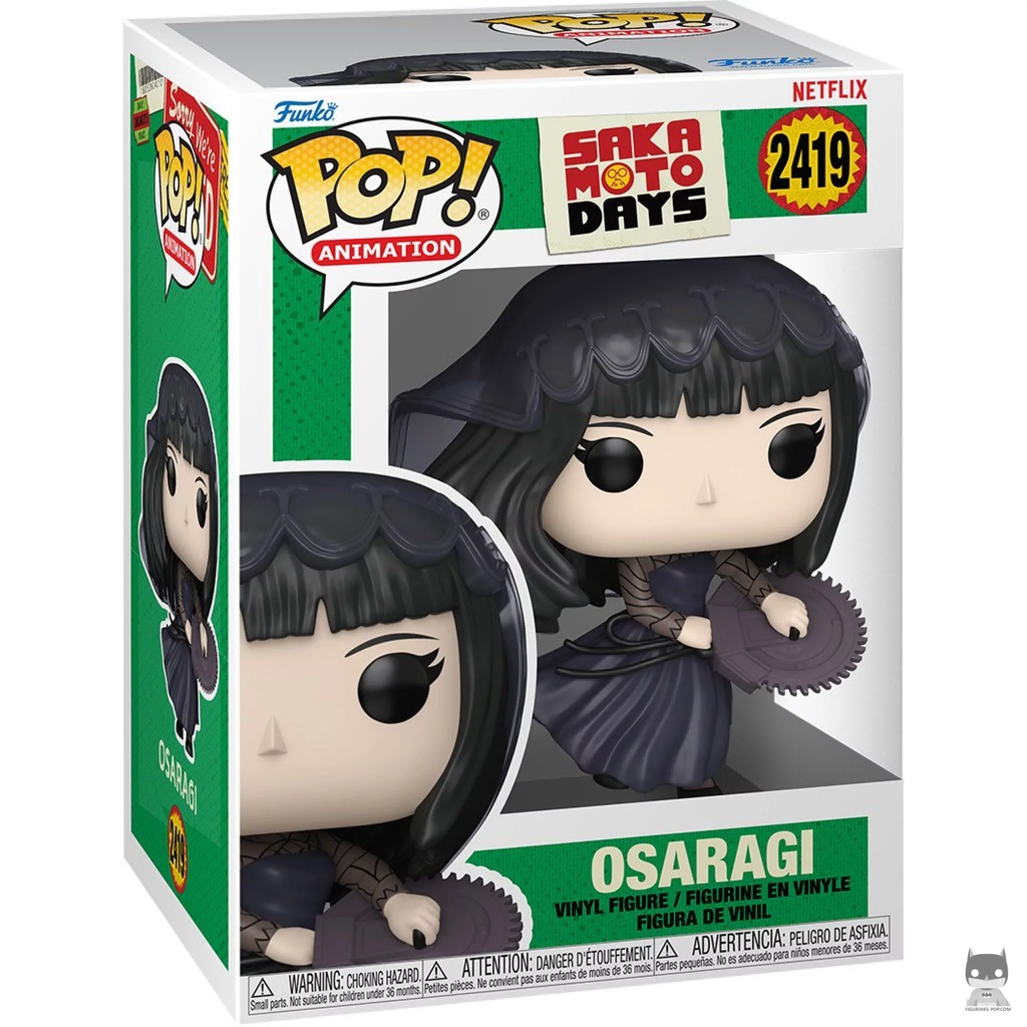 Osaragi Funko Pop! figure in its box