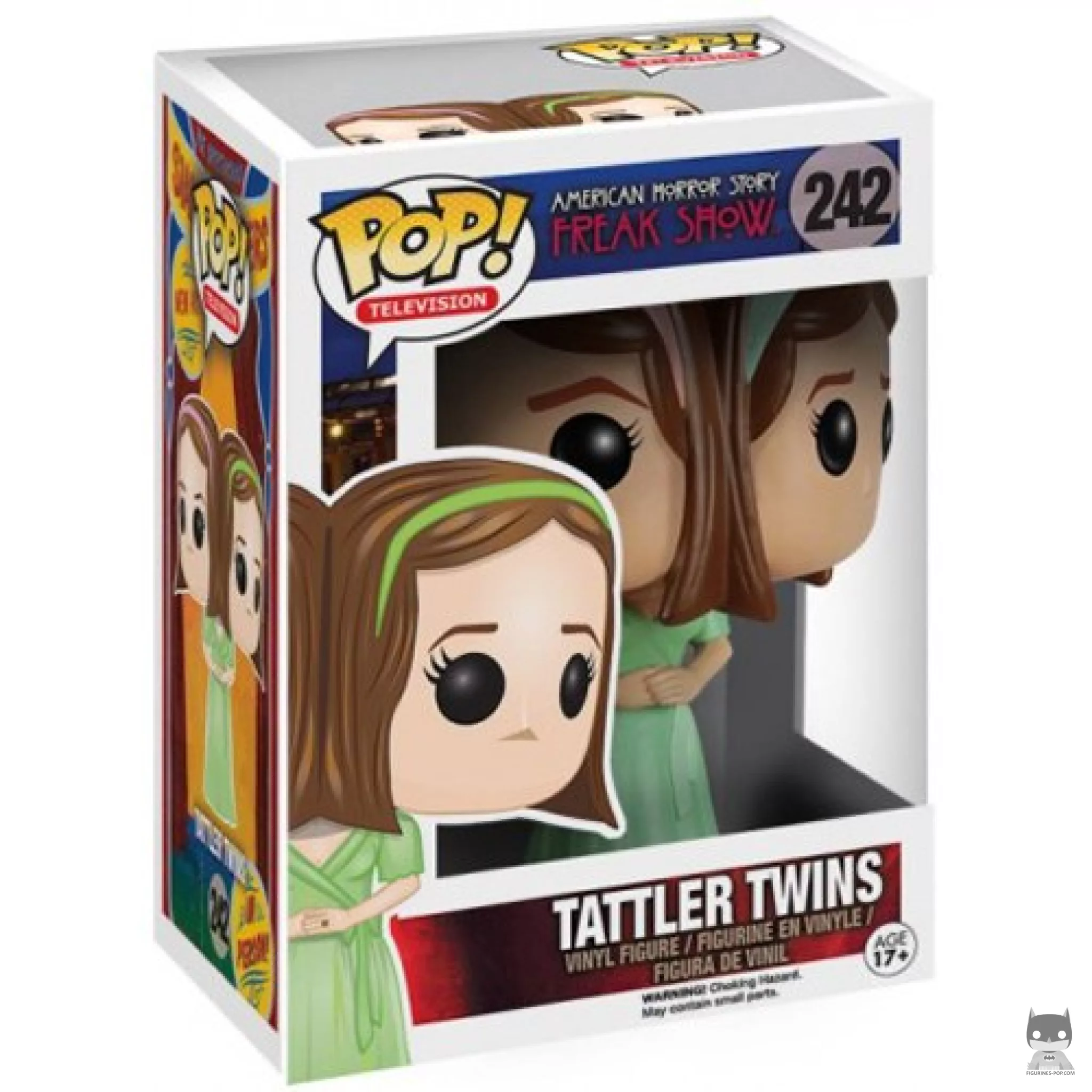 Tattler Twins Funko Pop! figure in its box