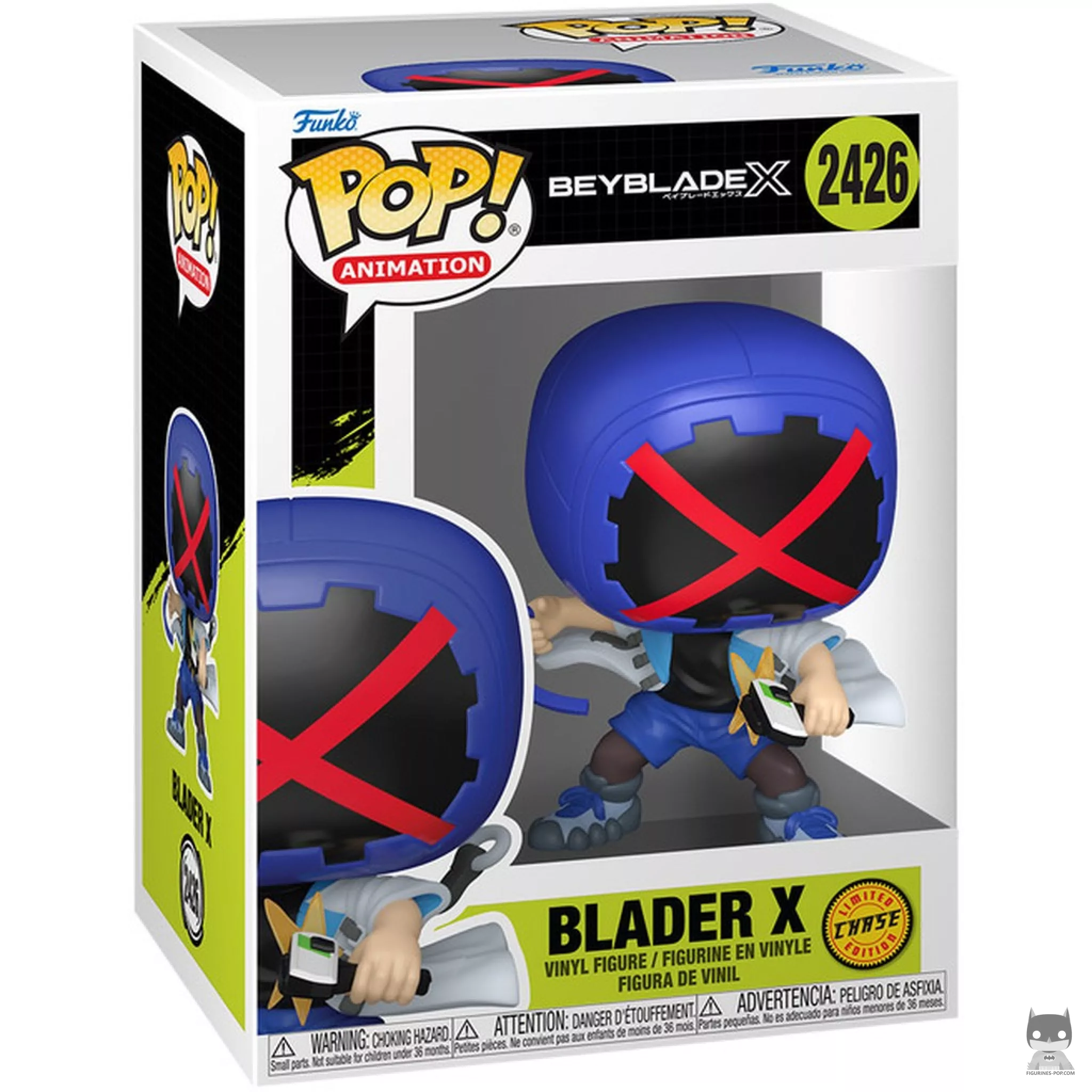 Blader X (Chase) Funko Pop! figure in its box