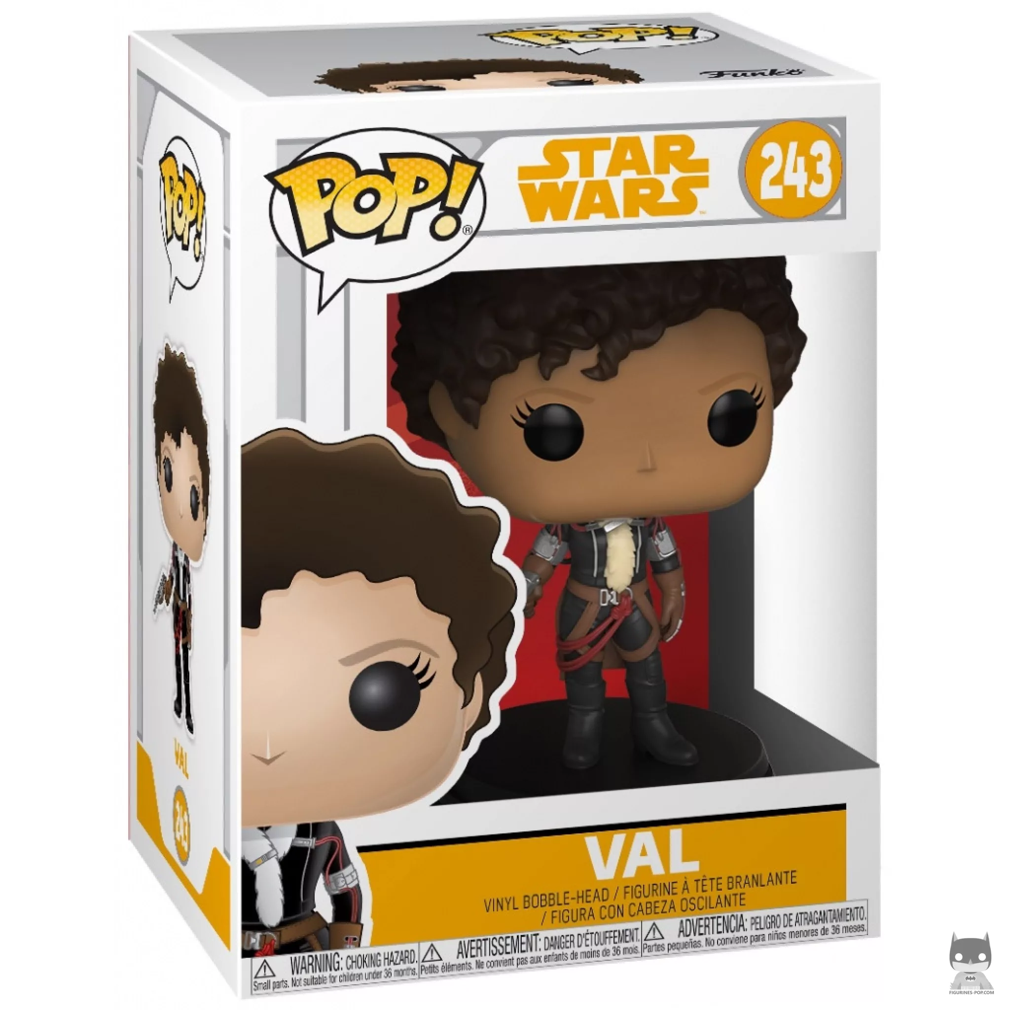 Val Funko Pop! figure in its box