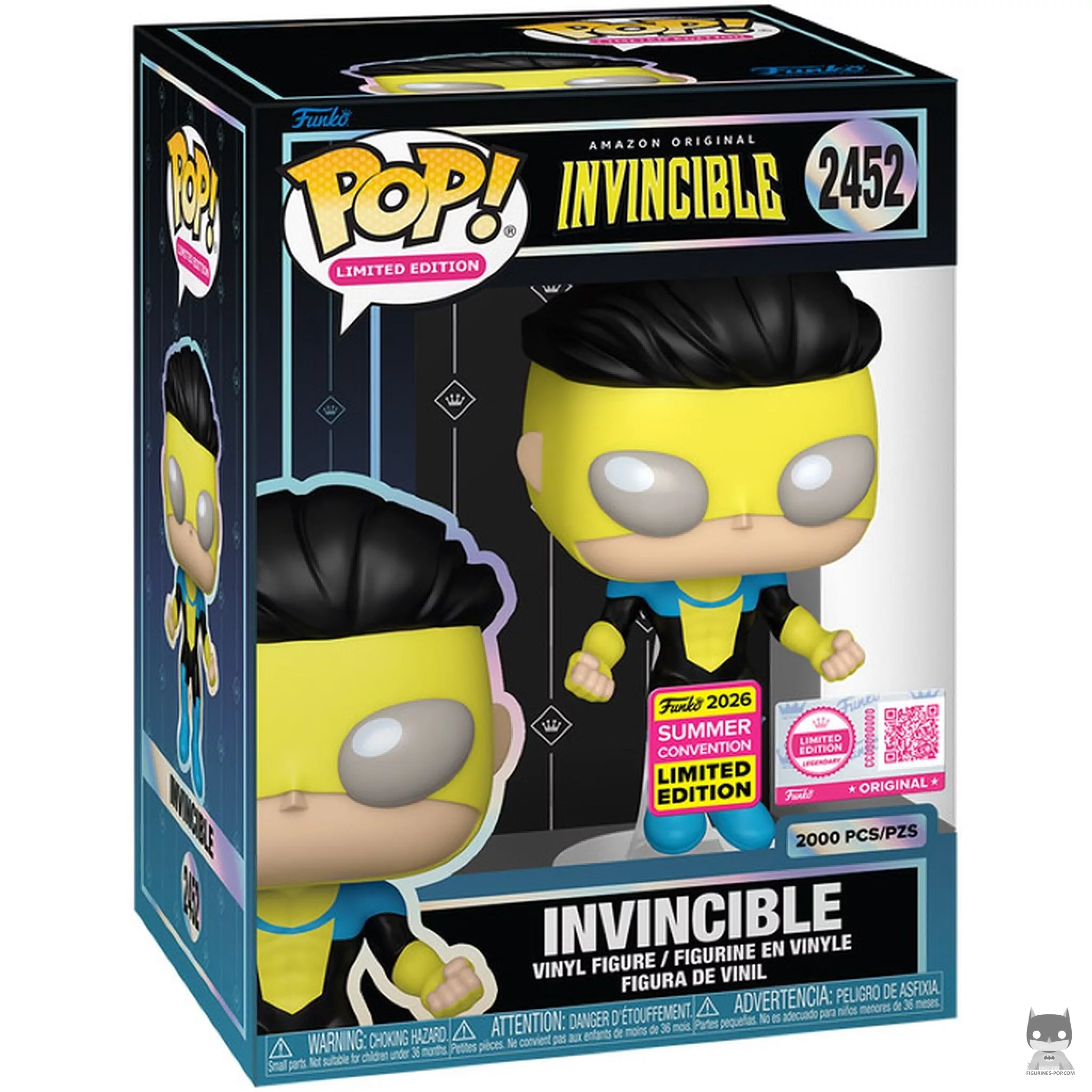 Invincible Funko Pop! figure in its box