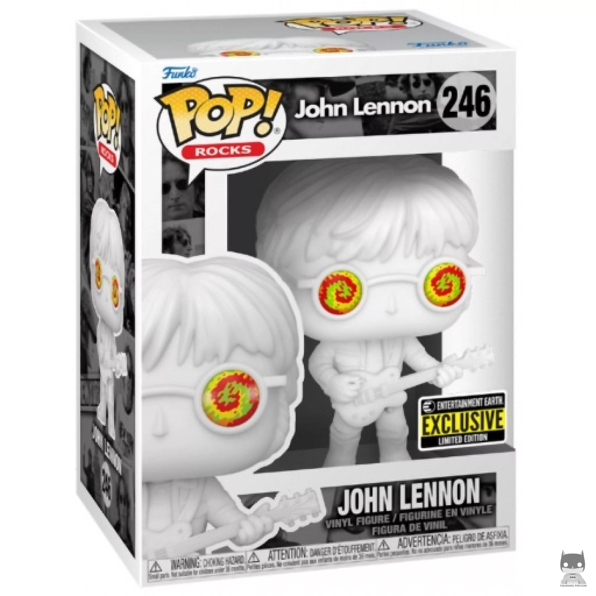 John Lennon Funko Pop! figure in its box