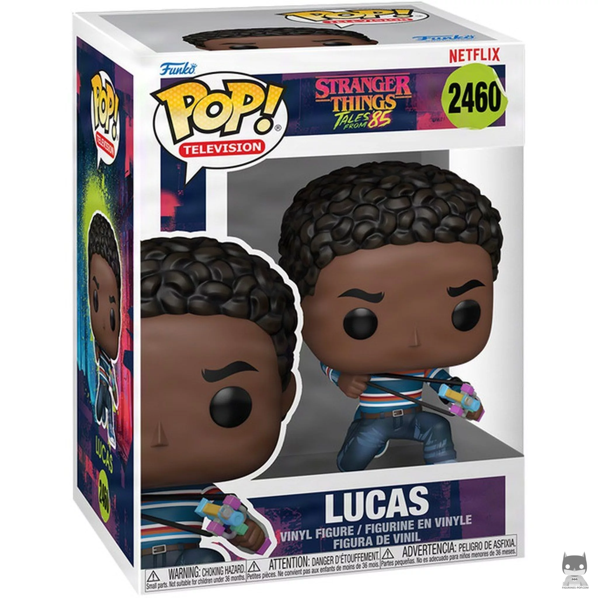 Lucas Funko Pop! figure in its box