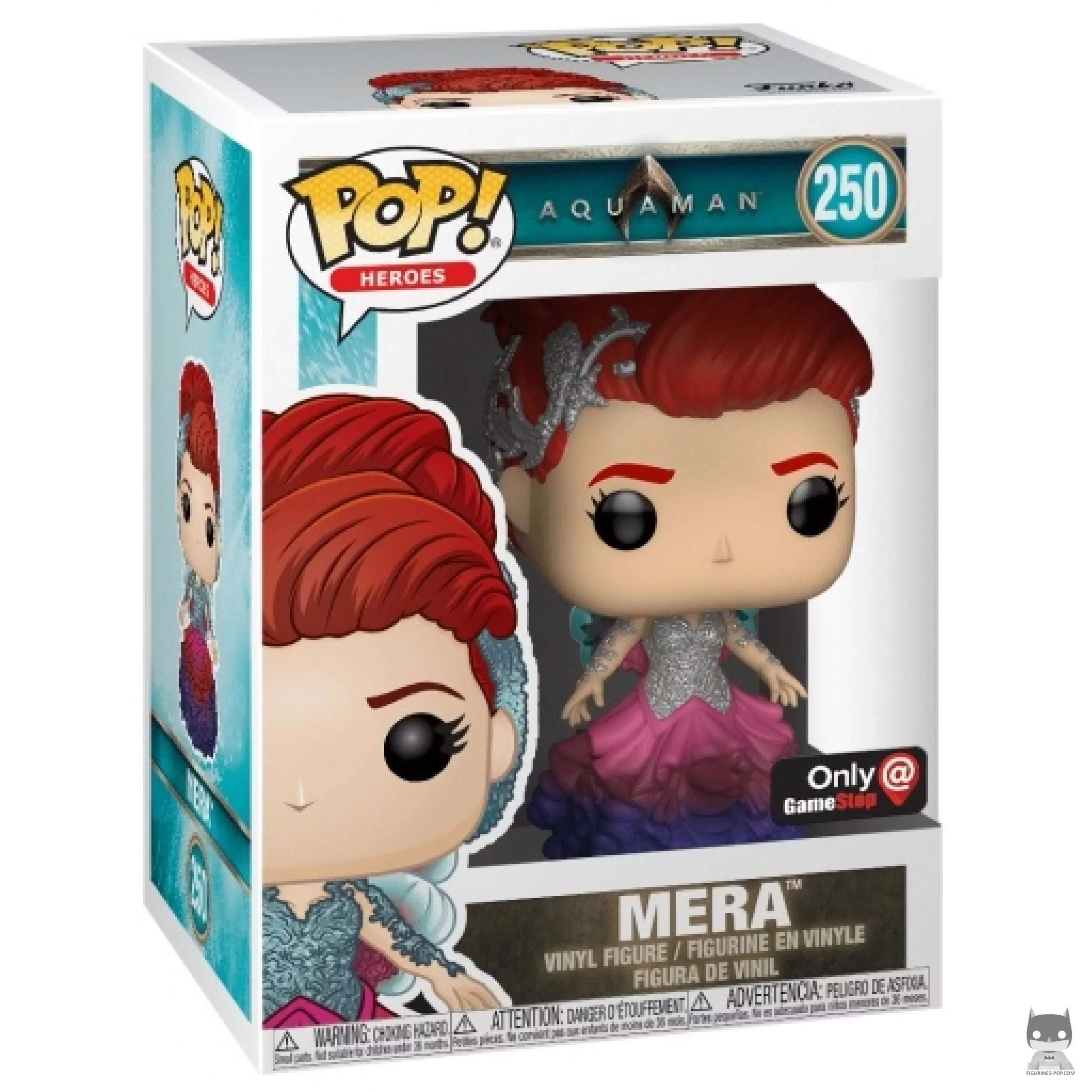 Mera Funko Pop! figure in its box