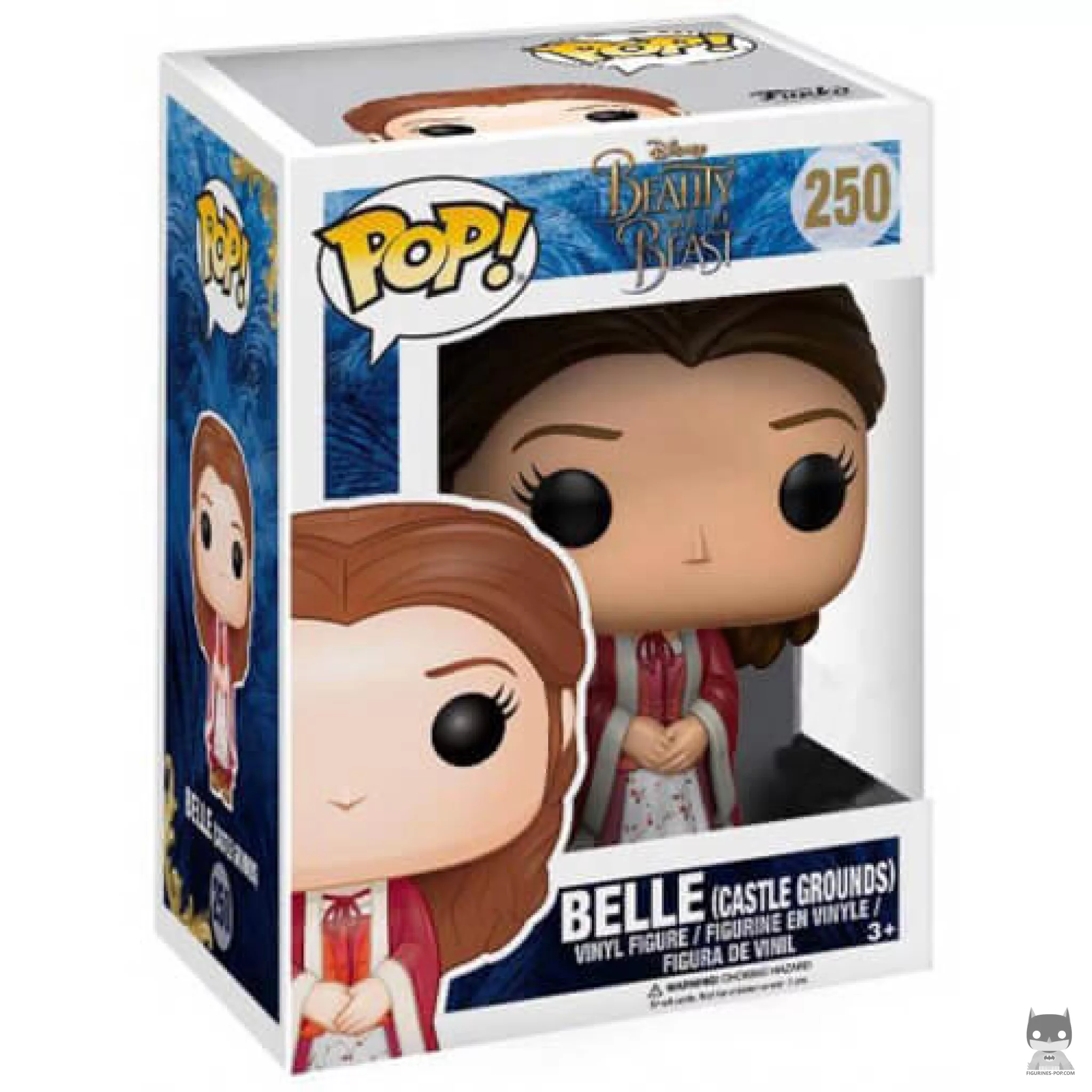 Belle Castle Grounds Funko Pop! figure in its box