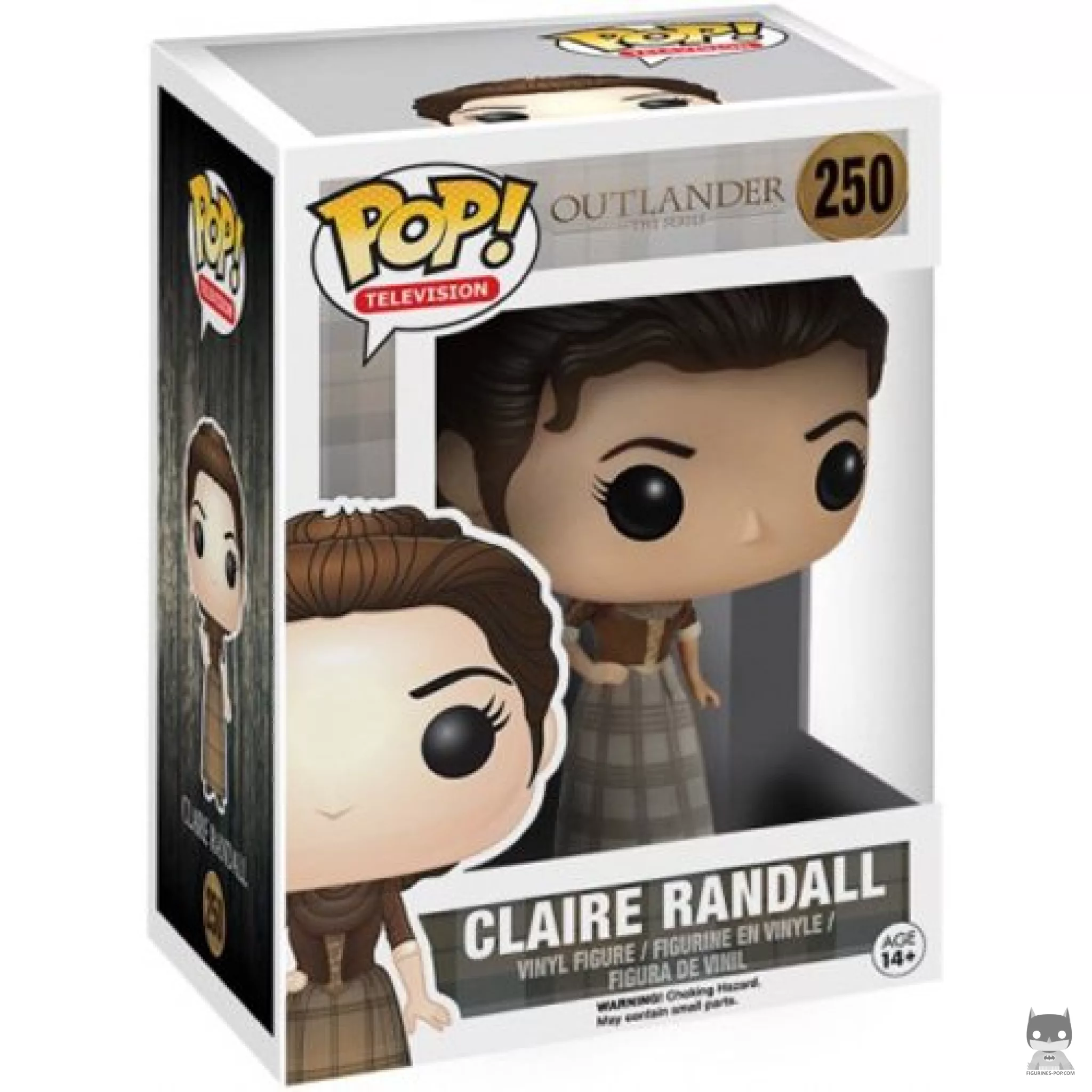 Claire Randall Funko Pop! figure in its box