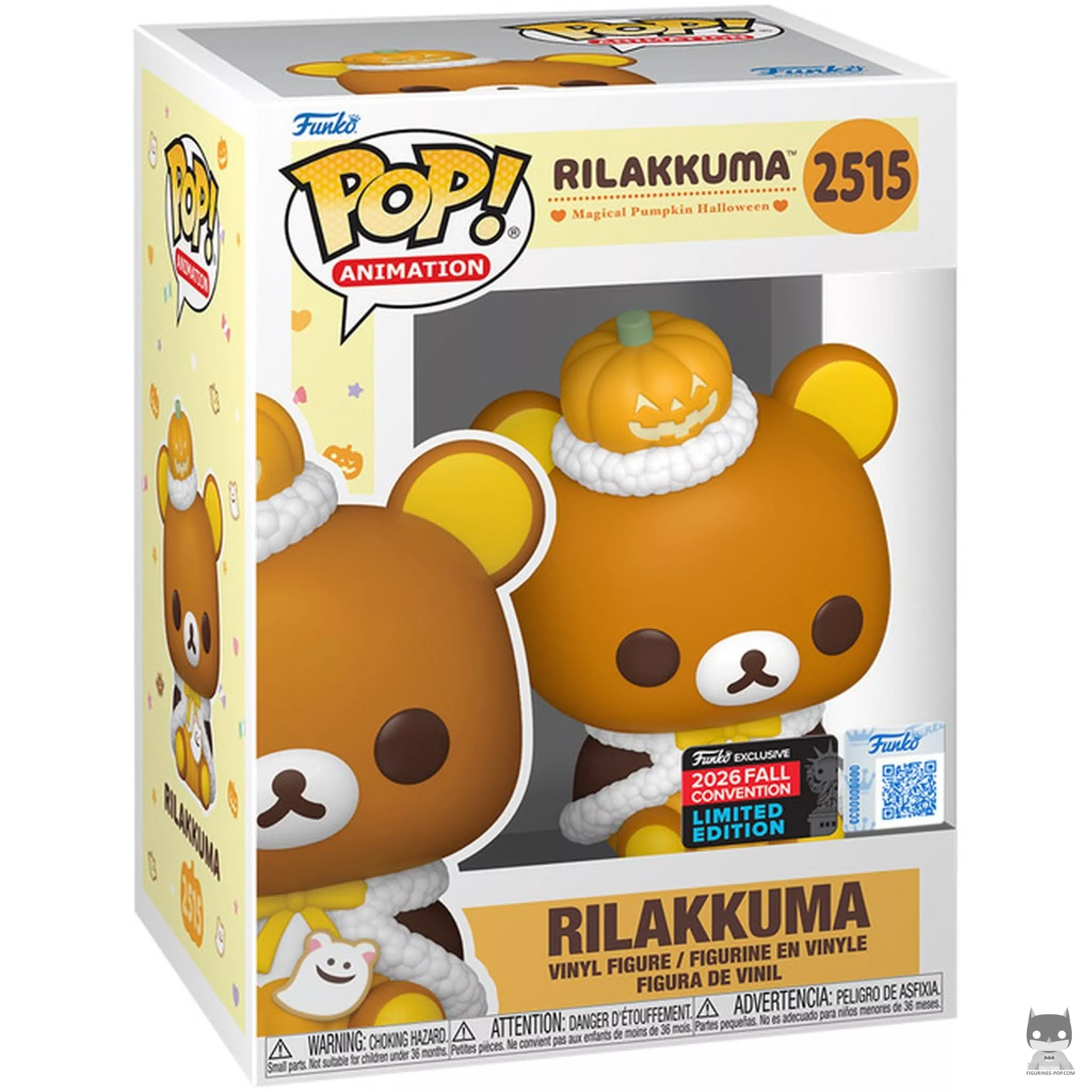 Rilakkuma (Pumpkin) Funko Pop! figure in its box