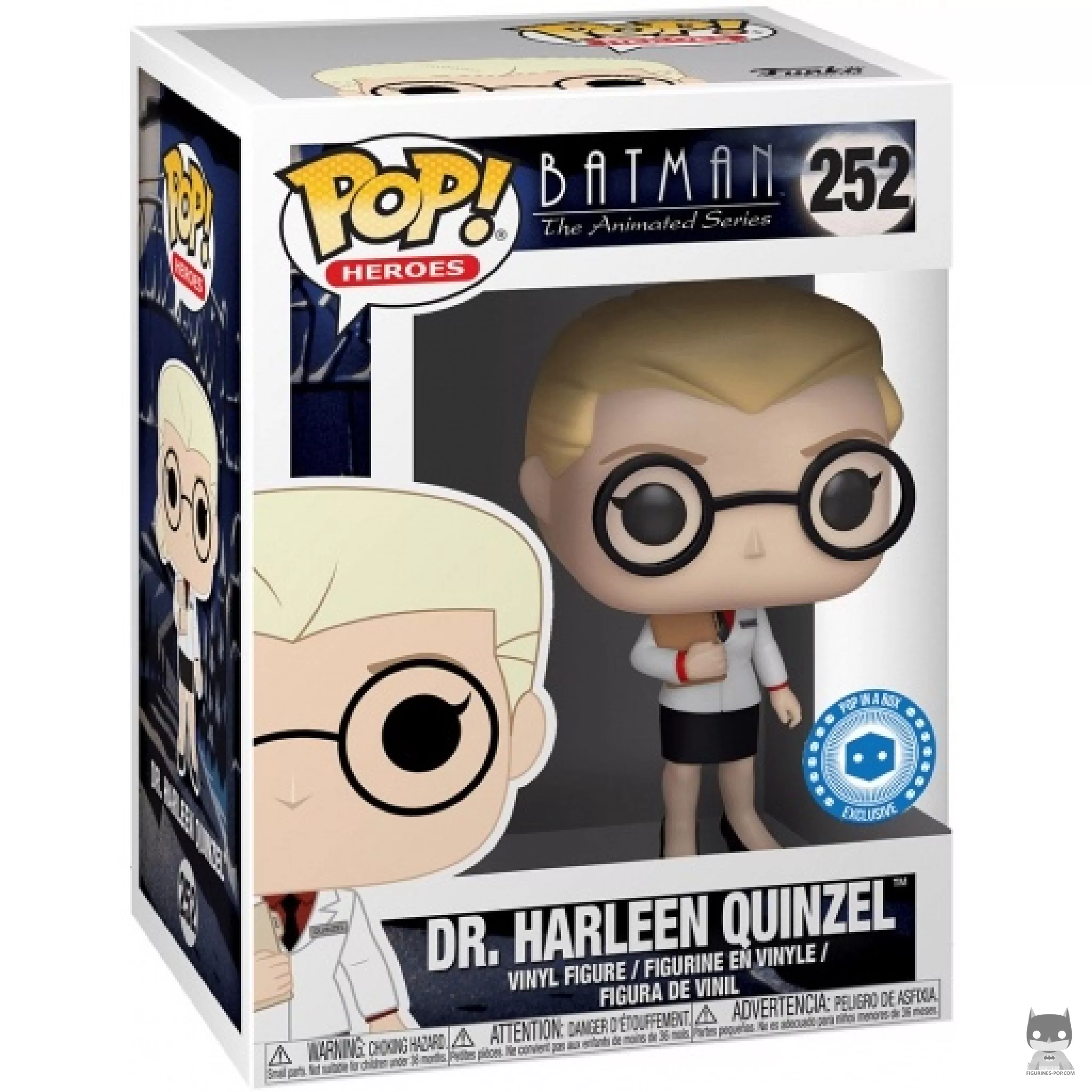 Dr. Harleen Quinzel Funko Pop! figure in its box