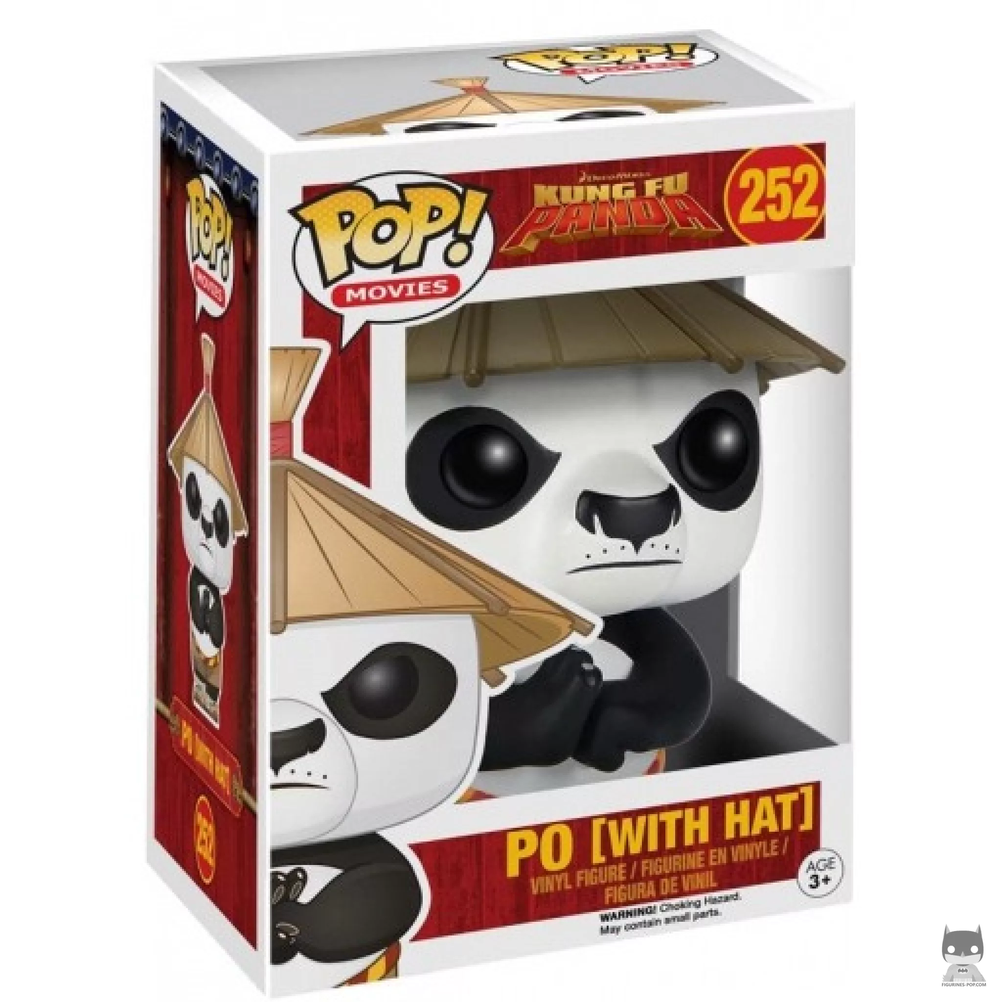 Po with Hat Funko Pop! figure in its box