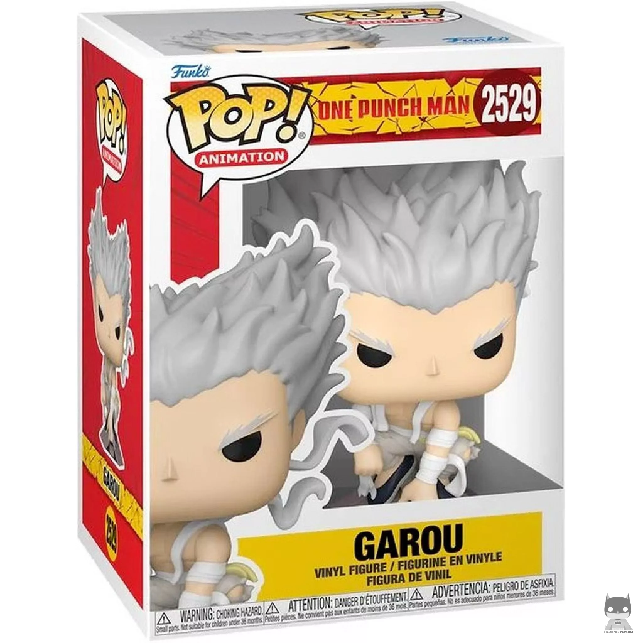 Garou Funko Pop! figure in its box