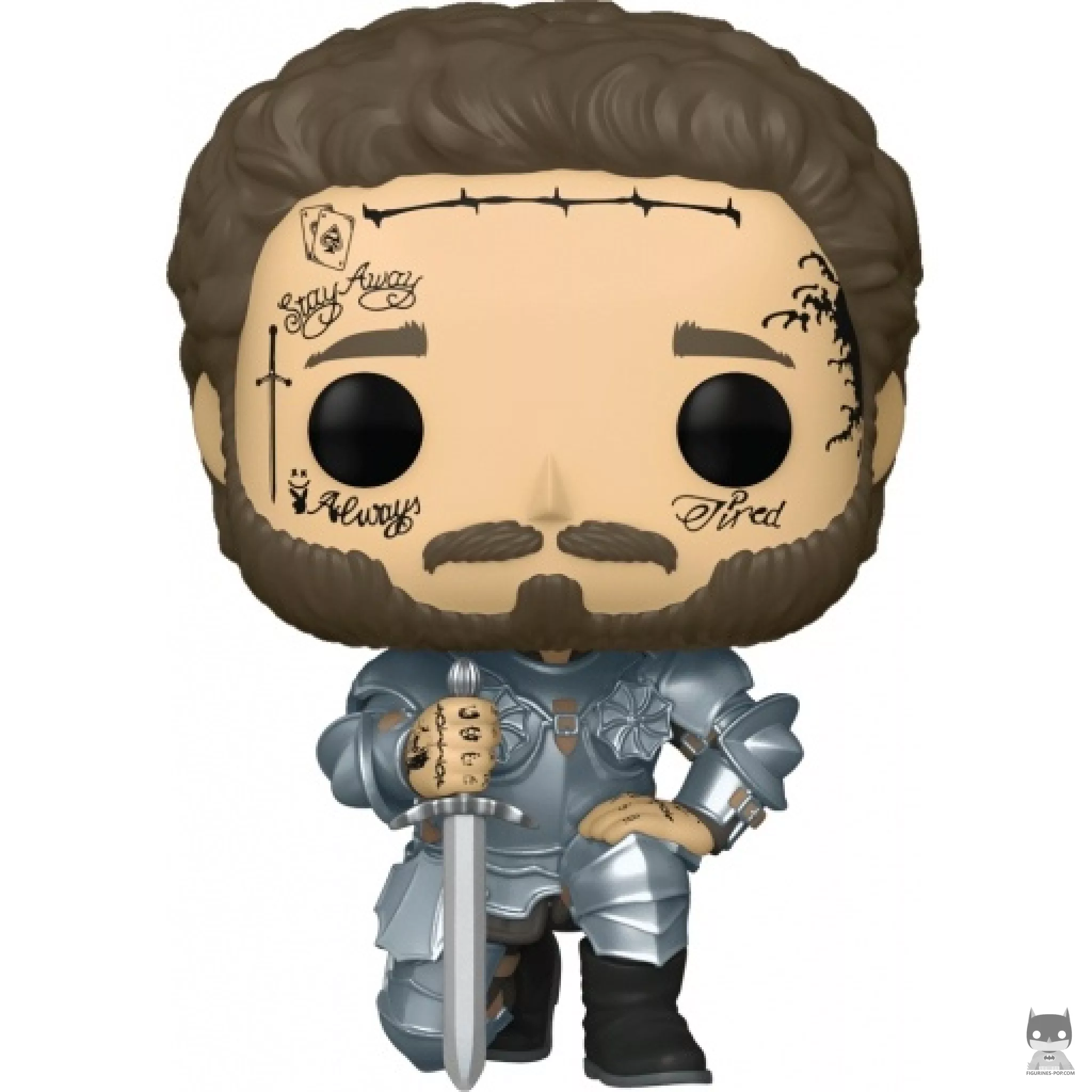 Post Malone in Knight Armor Funko Pop! figure (Post Malone)