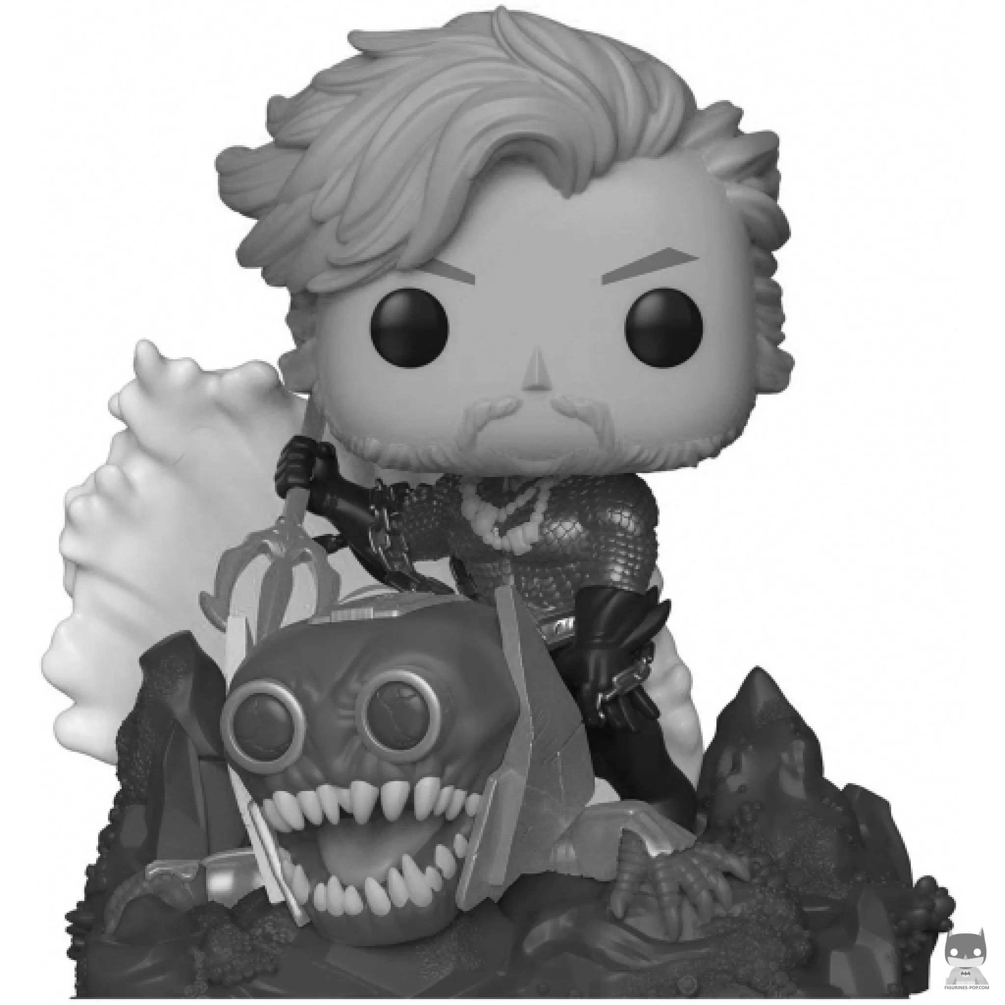 Aquaman (Black & White) Funko Pop! figure (DC Jim Lee Deluxe)