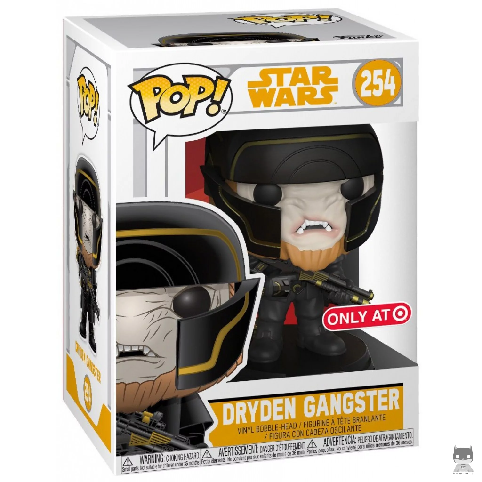 Dryden Gangster Funko Pop! figure in its box
