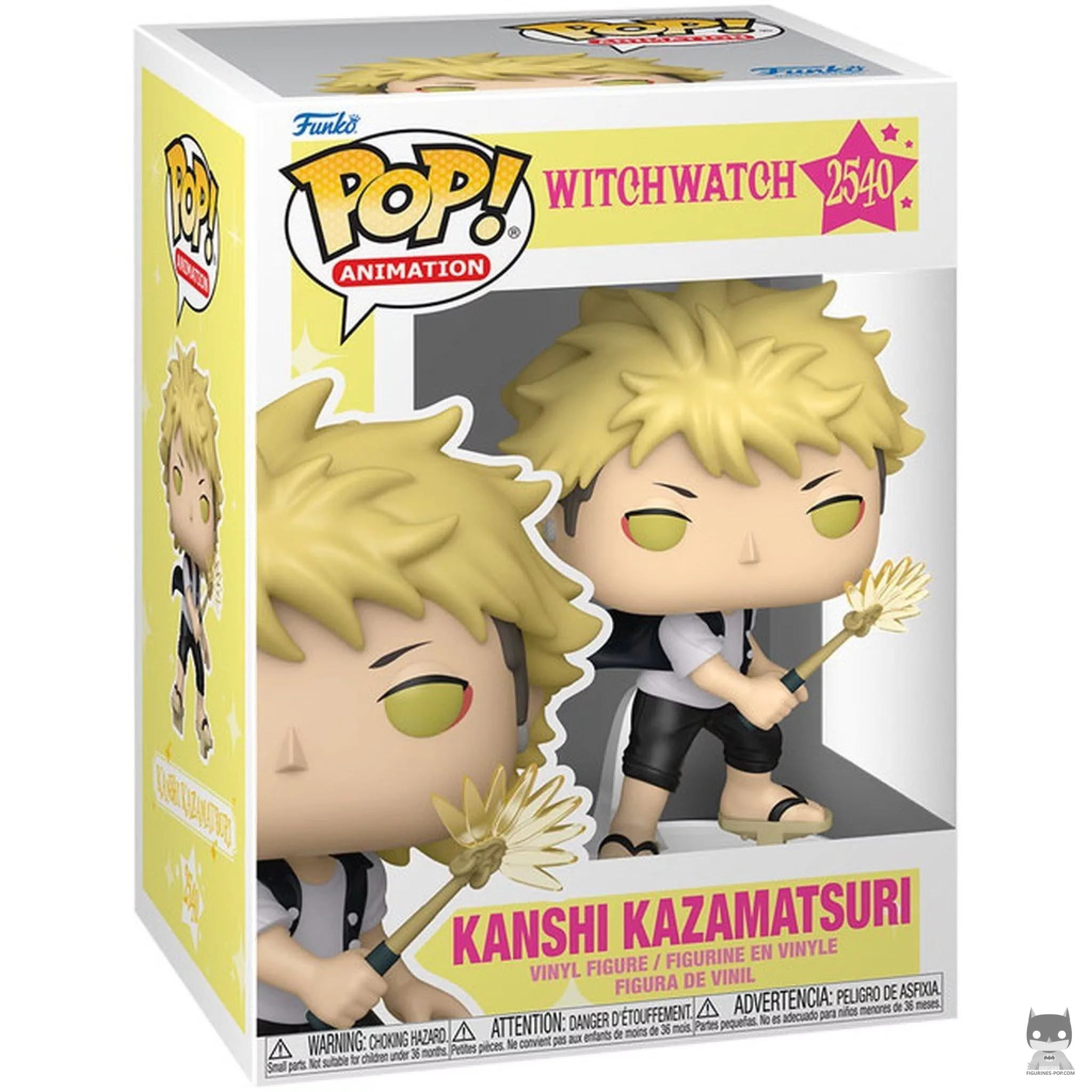 Kanshi Kazamatsuri Funko Pop! figure in its box