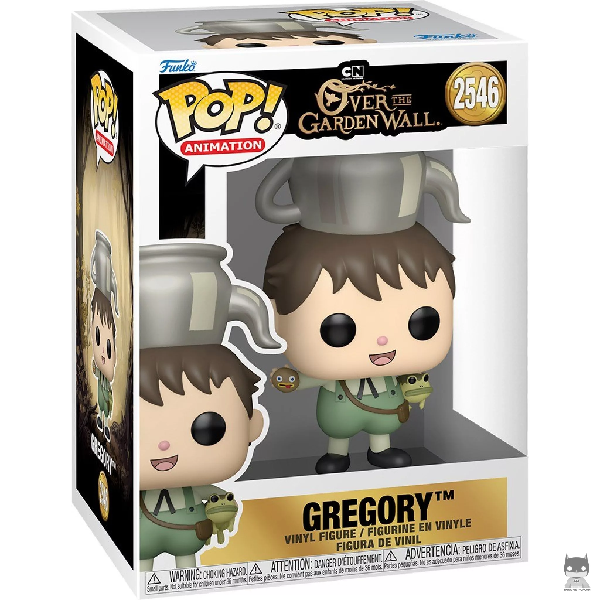 Gregory Funko Pop! figure in its box