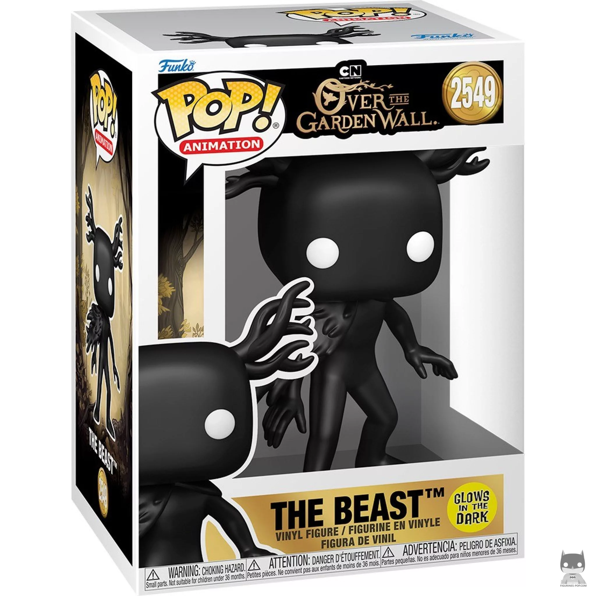 The Beast (Glow in the Dark) Funko Pop! figure in its box