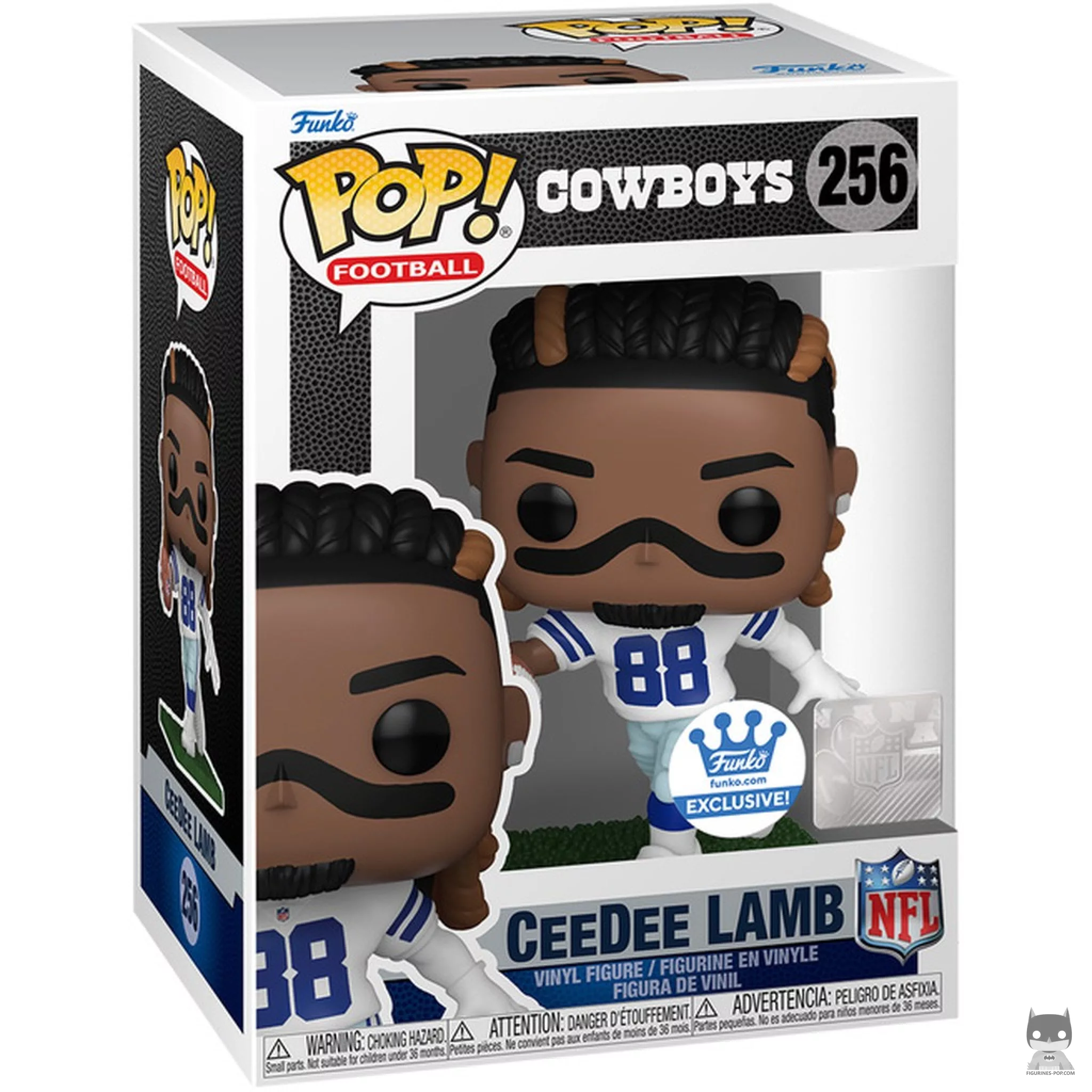 CeeDee Lamb Funko Pop! figure in its box