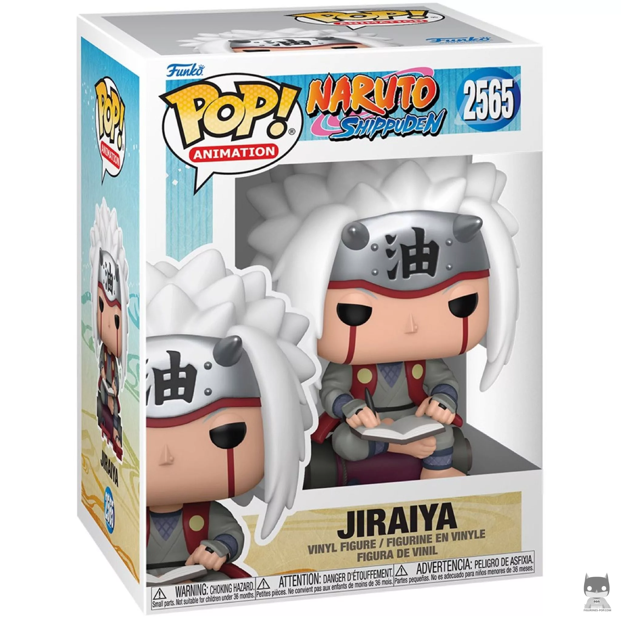 Jiraiya Funko Pop! figure in its box