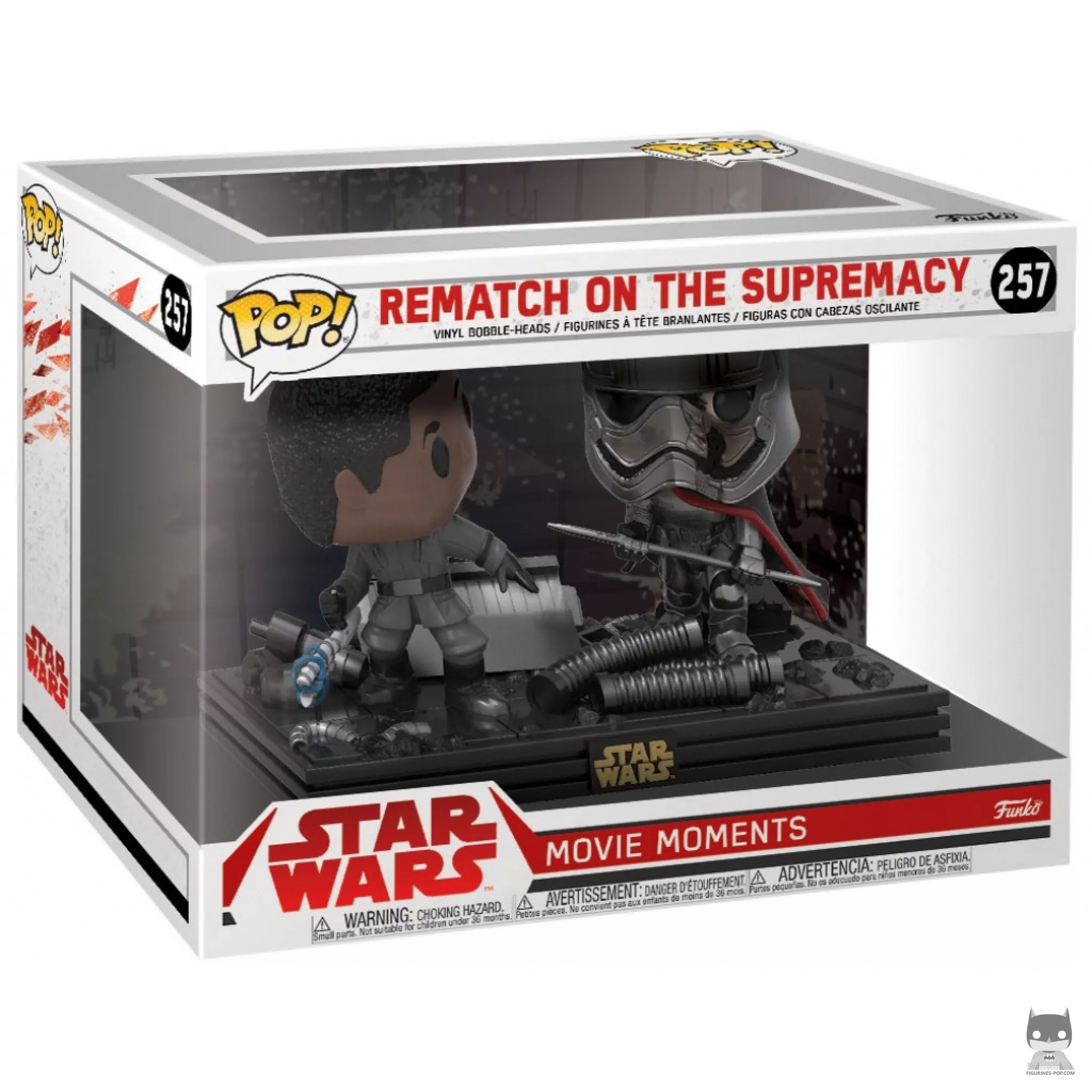 Rematch on the Supremacy Funko Pop! figure in its box