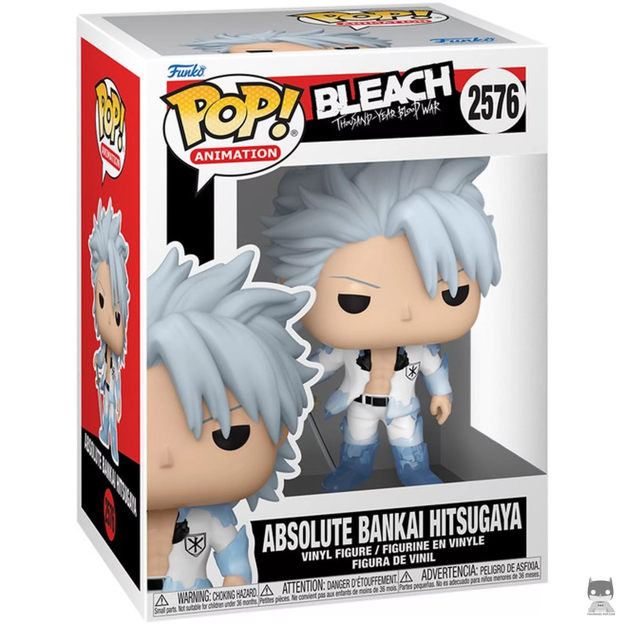 Absolute Bankai Hitsugaya Funko Pop! figure in its box