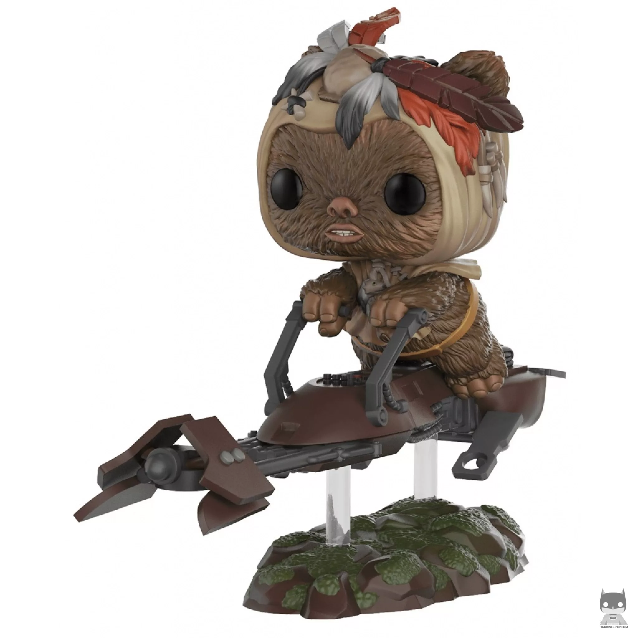 Ewok with Speeder Bike Funko Pop! figure (Star Wars: Episode VII, The Force Awakens)
