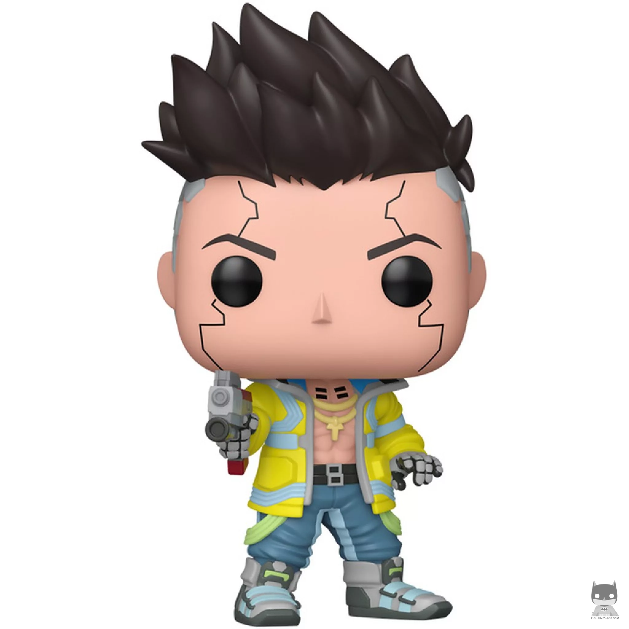 David Martinez with HJKE-11 Yukimura Funko Pop! figure (Cyberpunk 2077)