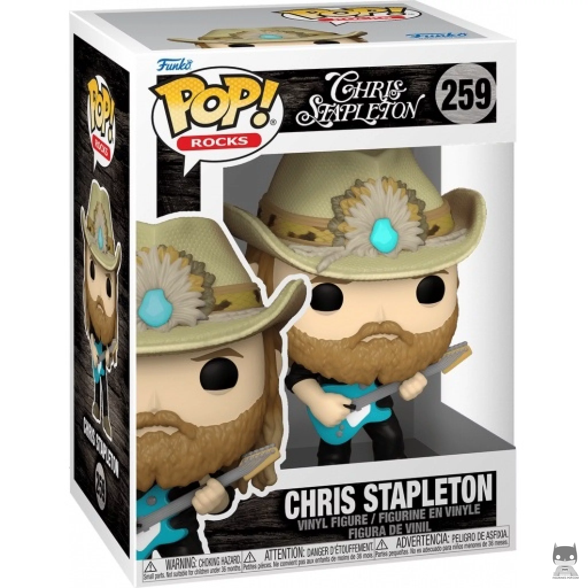Chris Stapleton Funko Pop! figure in its box