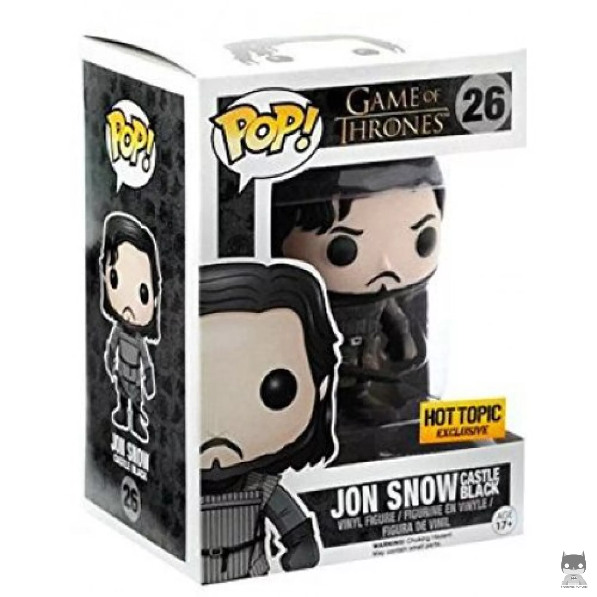 Jon Snow (Muddy) Funko Pop! figure in its box