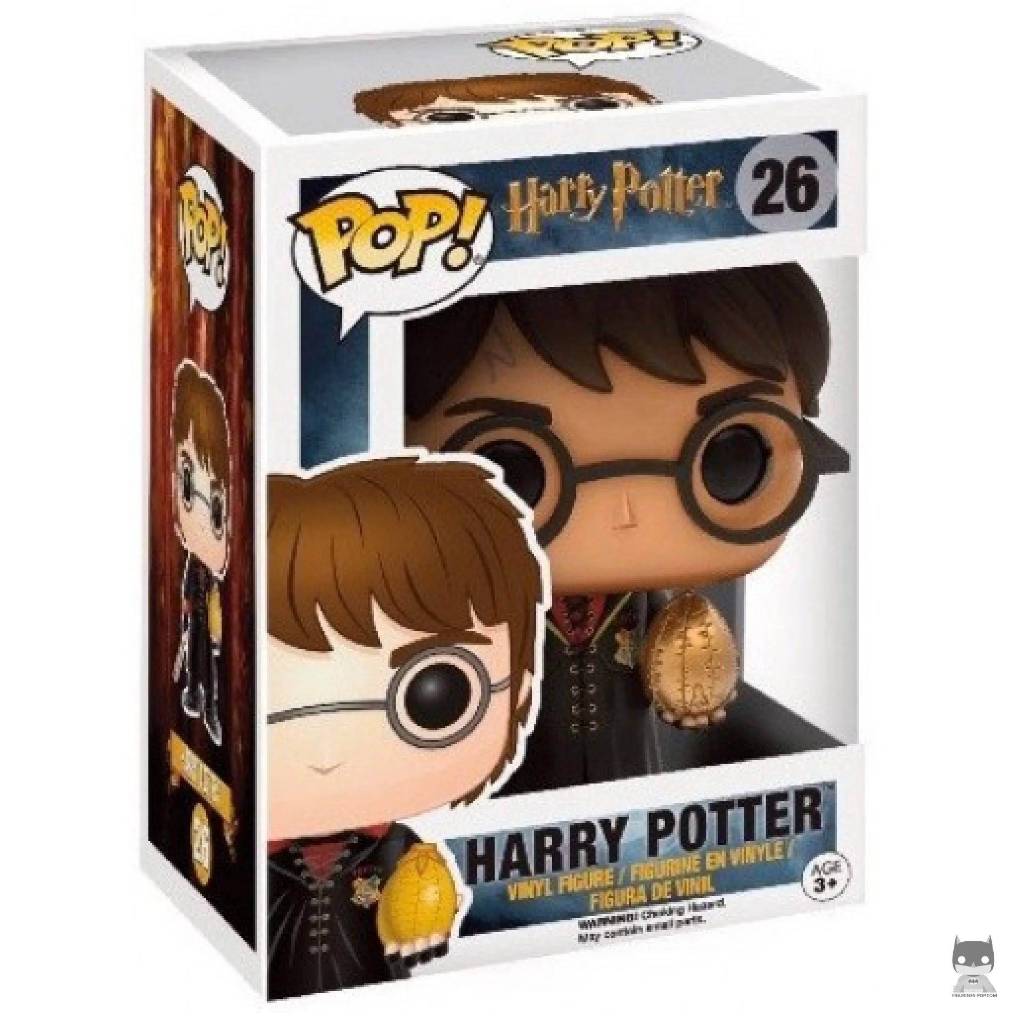 Harry Potter with Triwizard Egg Funko Pop! figure in its box