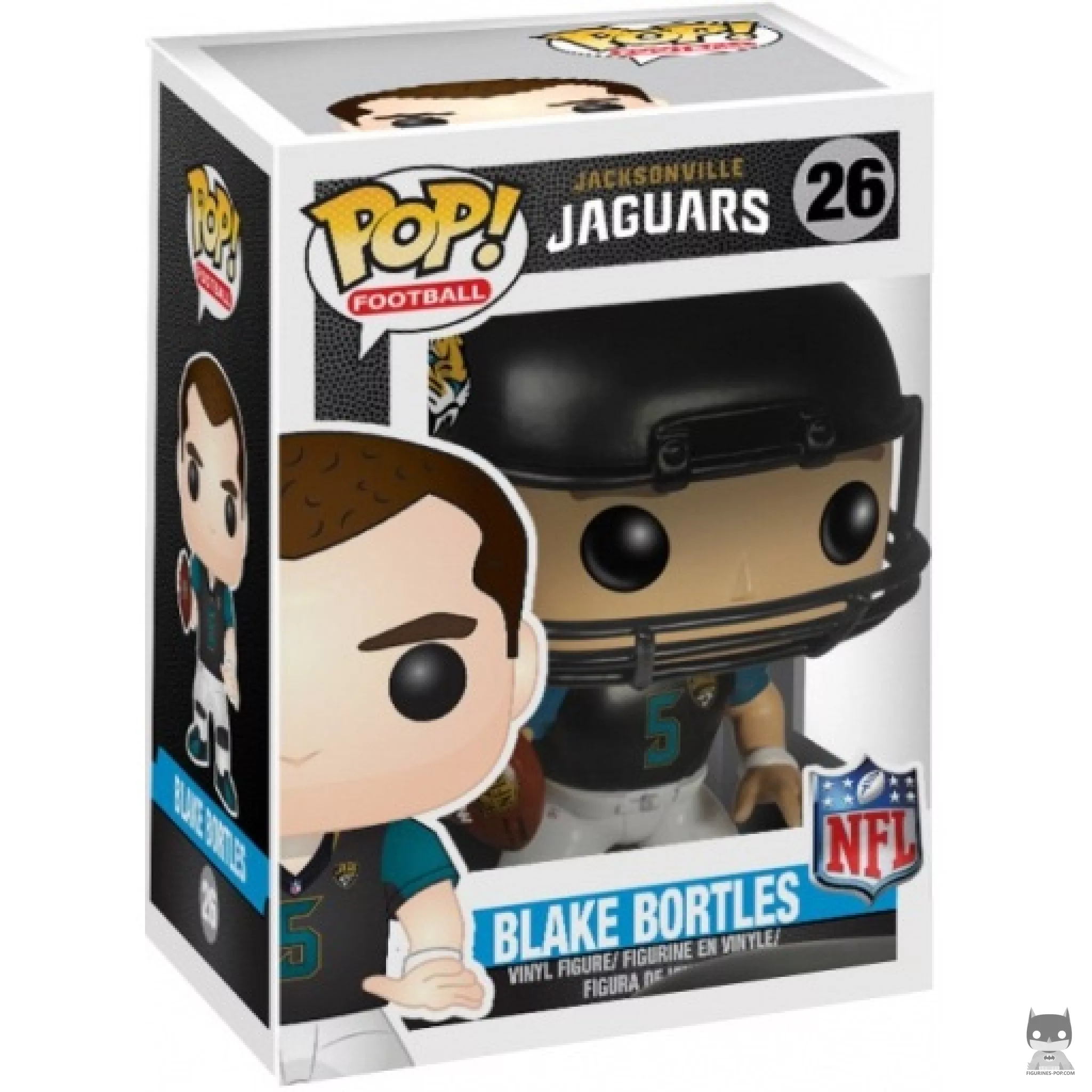 Blake Bortles Funko Pop! figure in its box
