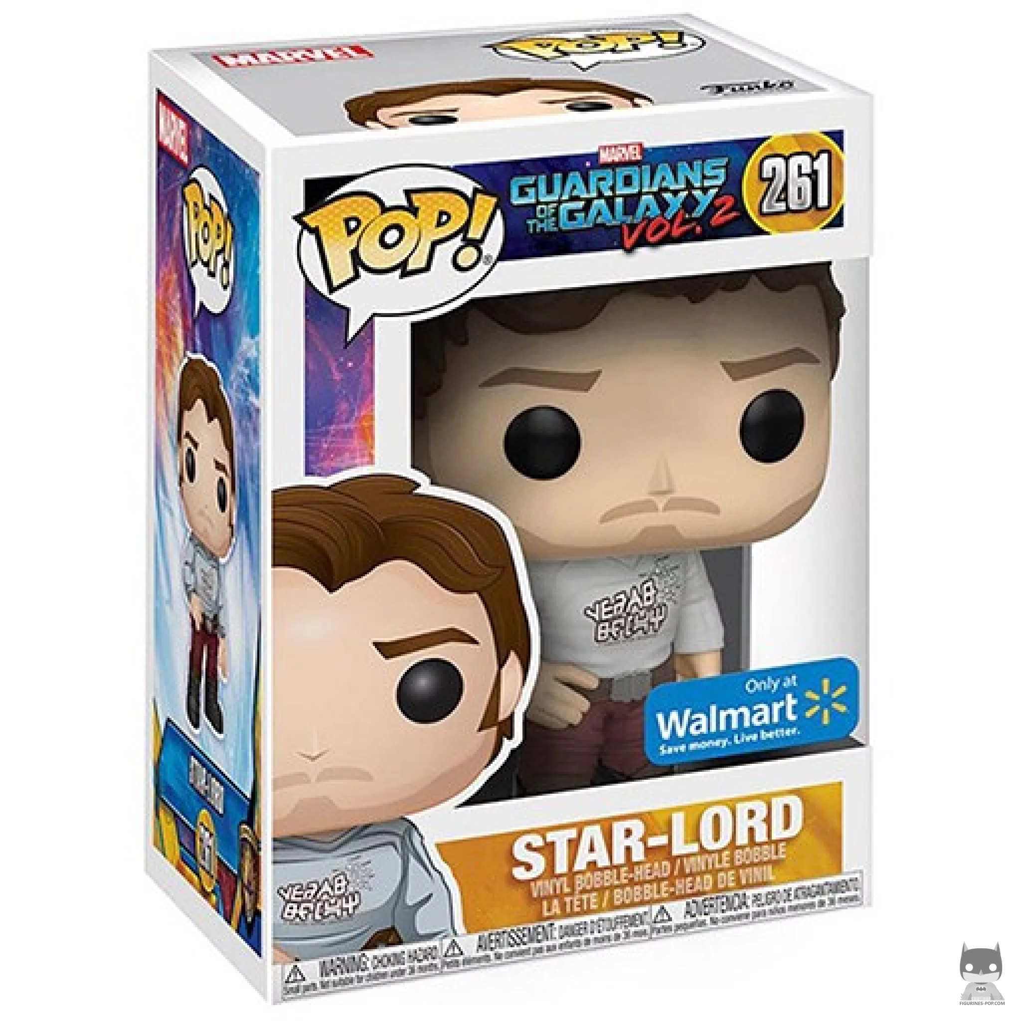Star-Lord Funko Pop! figure in its box