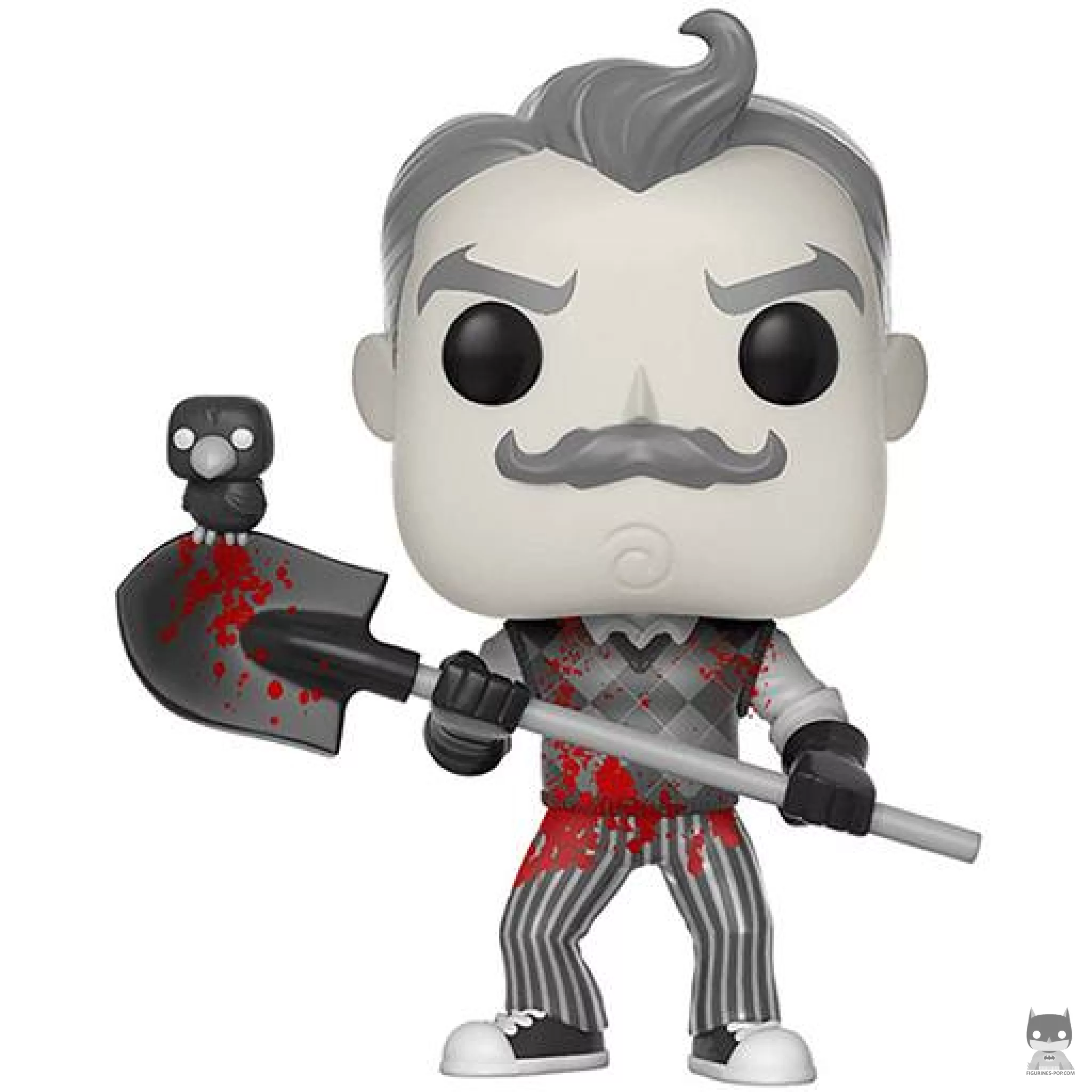The Neighbor (Black & White) (Bloody) Funko Pop! figure (Hello Neighbor)