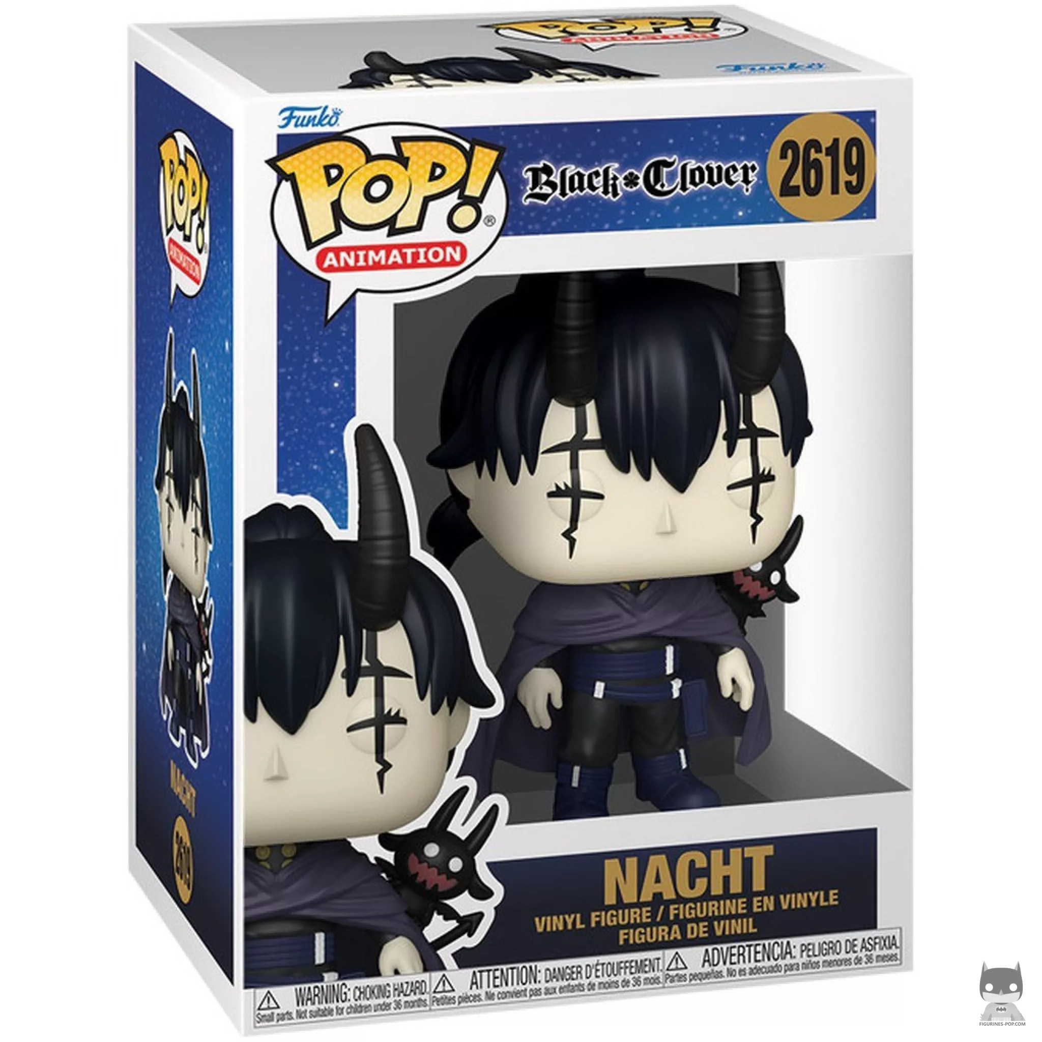Nacht Funko Pop! figure in its box