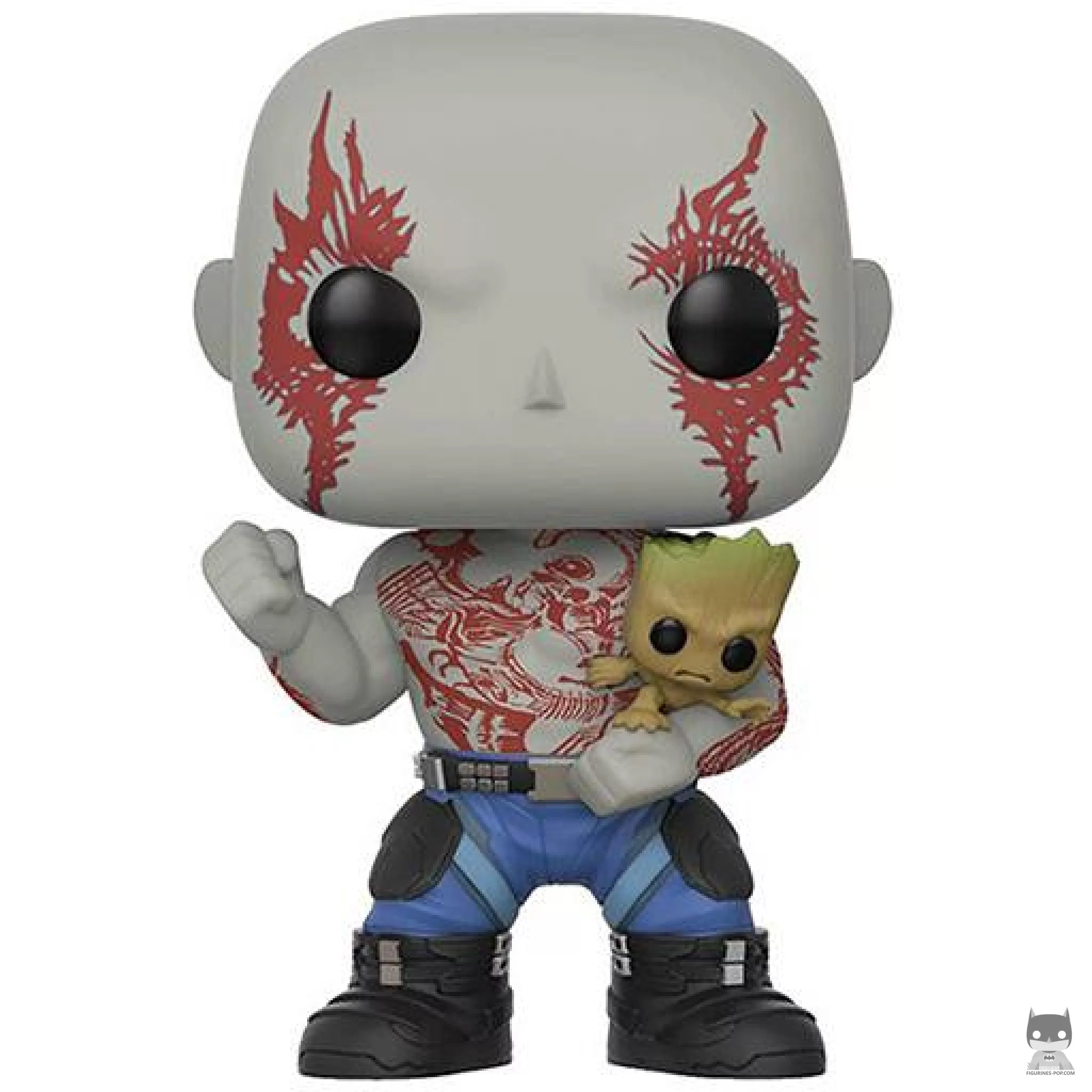 Drax with baby Groot Funko Pop! figure (Guardians of the Galaxy vol. 2)